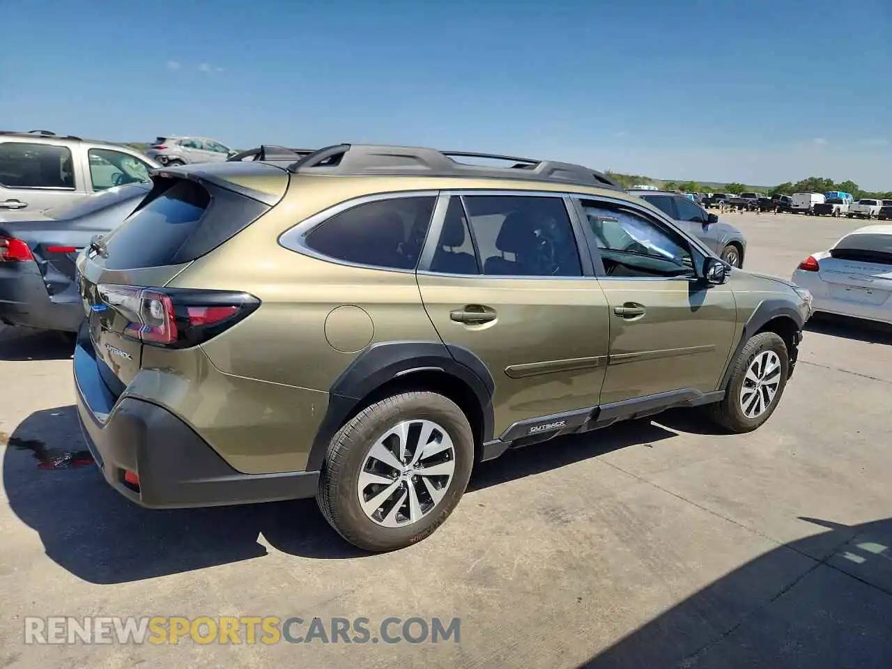 3 Photograph of a damaged car 4S4BTAFC6R3247022 SUBARU OUTBACK 2024