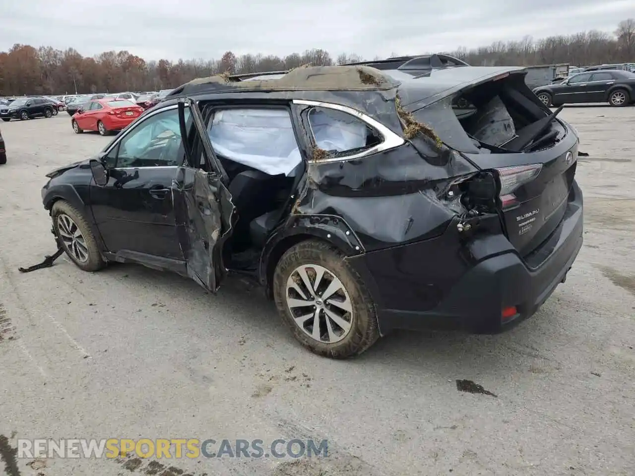 2 Photograph of a damaged car 4S4BTAFC6R3281574 SUBARU OUTBACK 2024