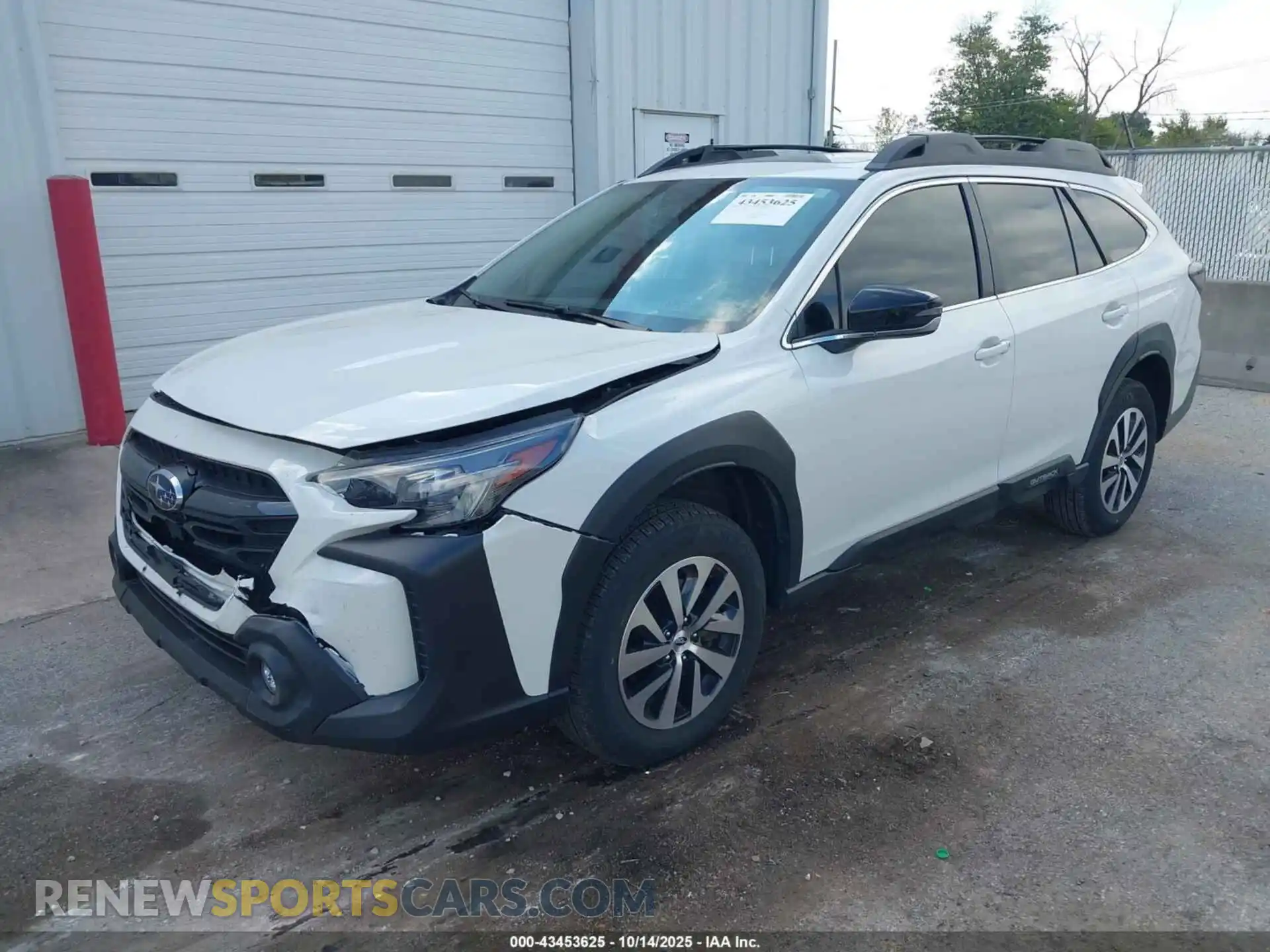 2 Photograph of a damaged car 4S4BTAFC6R3281834 SUBARU OUTBACK 2024