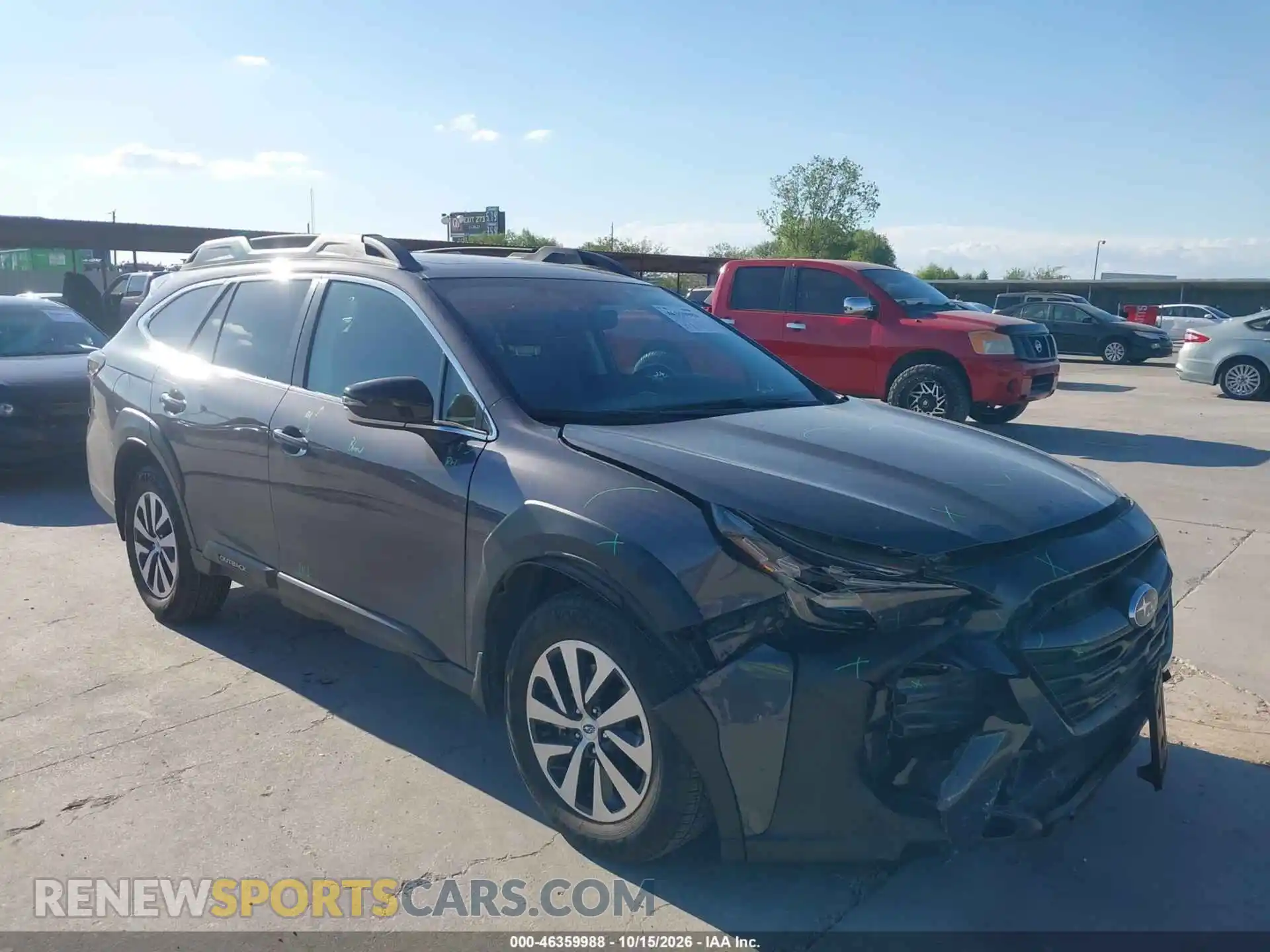1 fotografías del automóvil dañado 4S4BTAFC7R3185047 SUBARU OUTBACK 2024