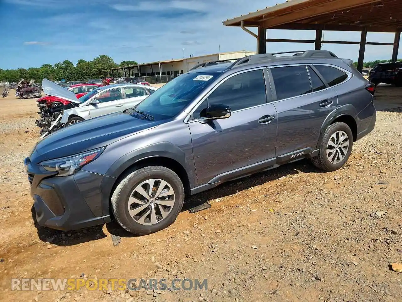 1 fotografías del automóvil dañado 4S4BTAFC7R3188868 SUBARU OUTBACK 2024