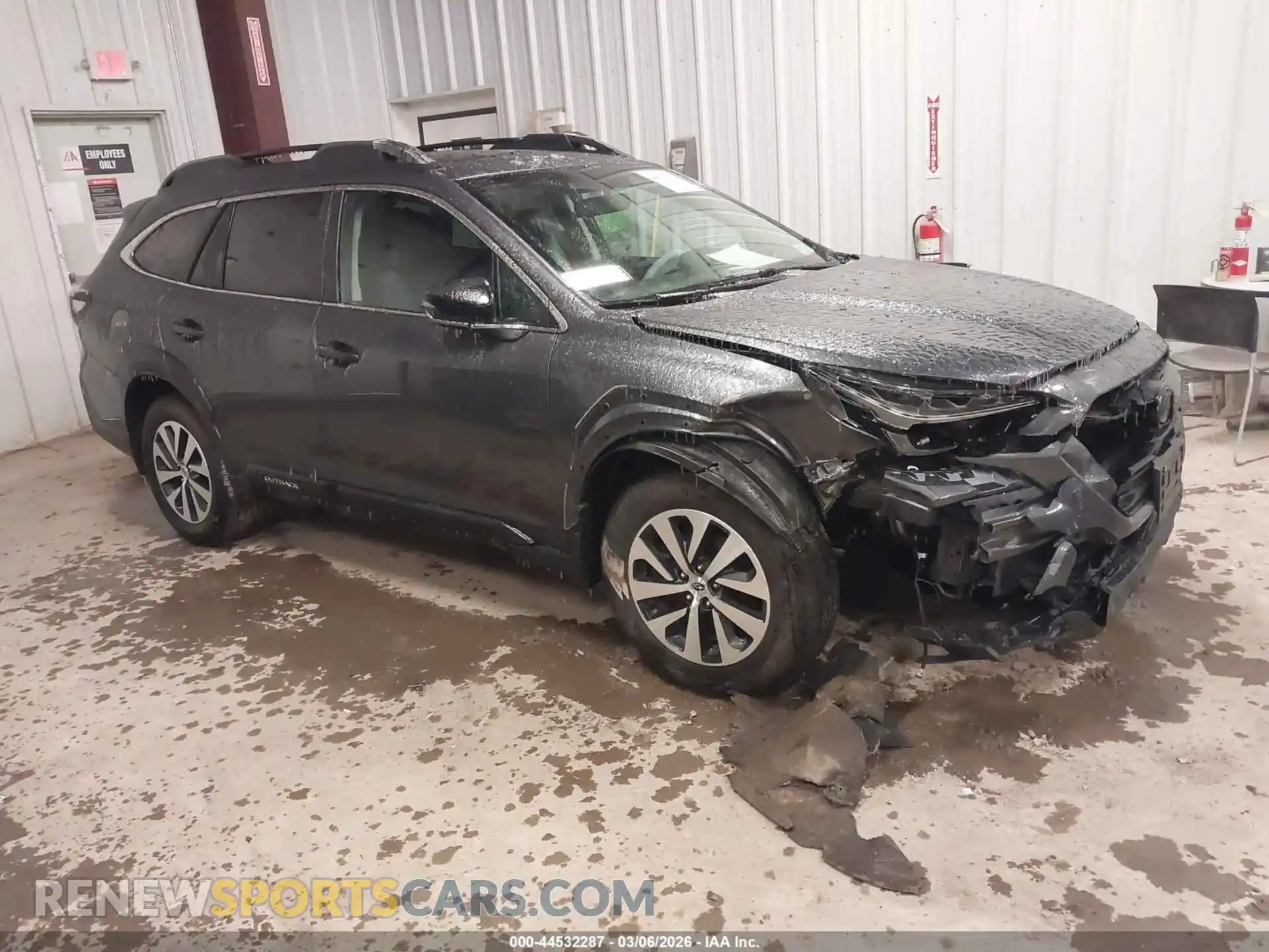 1 Photograph of a damaged car 4S4BTAFC7R3291952 SUBARU OUTBACK 2024