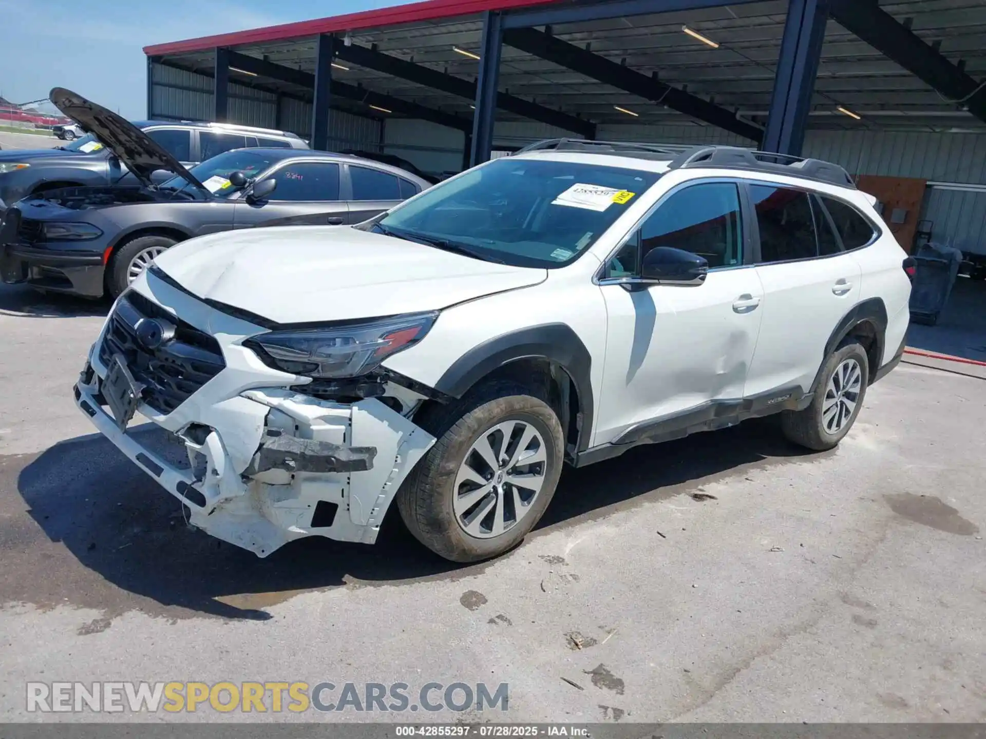 2 Photograph of a damaged car 4S4BTAFC8R3228181 SUBARU OUTBACK 2024