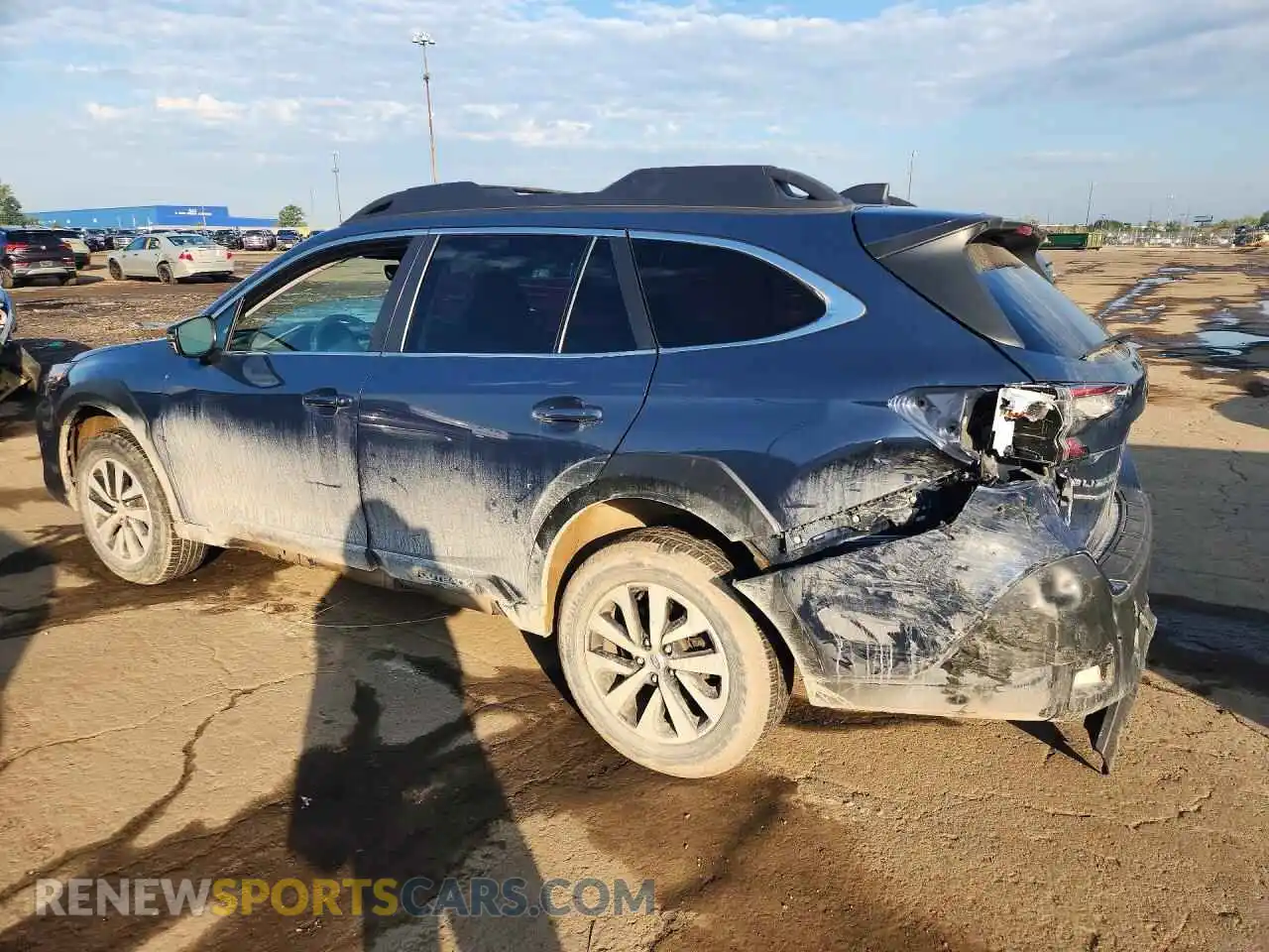 2 Photograph of a damaged car 4S4BTAFC8R3270706 SUBARU OUTBACK 2024