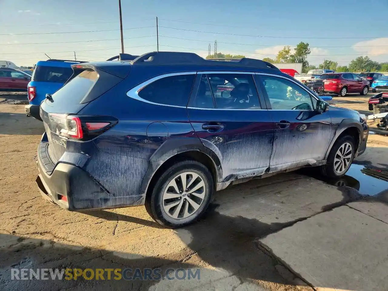 3 Photograph of a damaged car 4S4BTAFC8R3270706 SUBARU OUTBACK 2024
