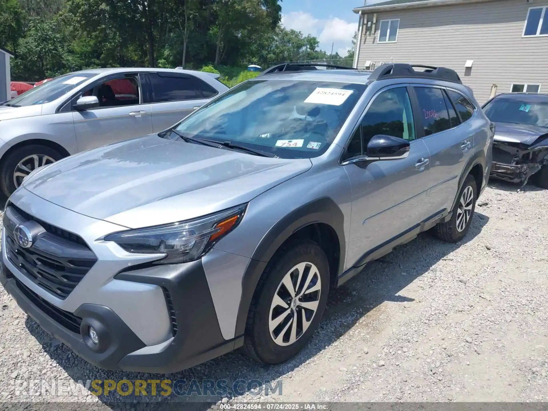 2 Photograph of a damaged car 4S4BTAFC9R3202592 SUBARU OUTBACK 2024