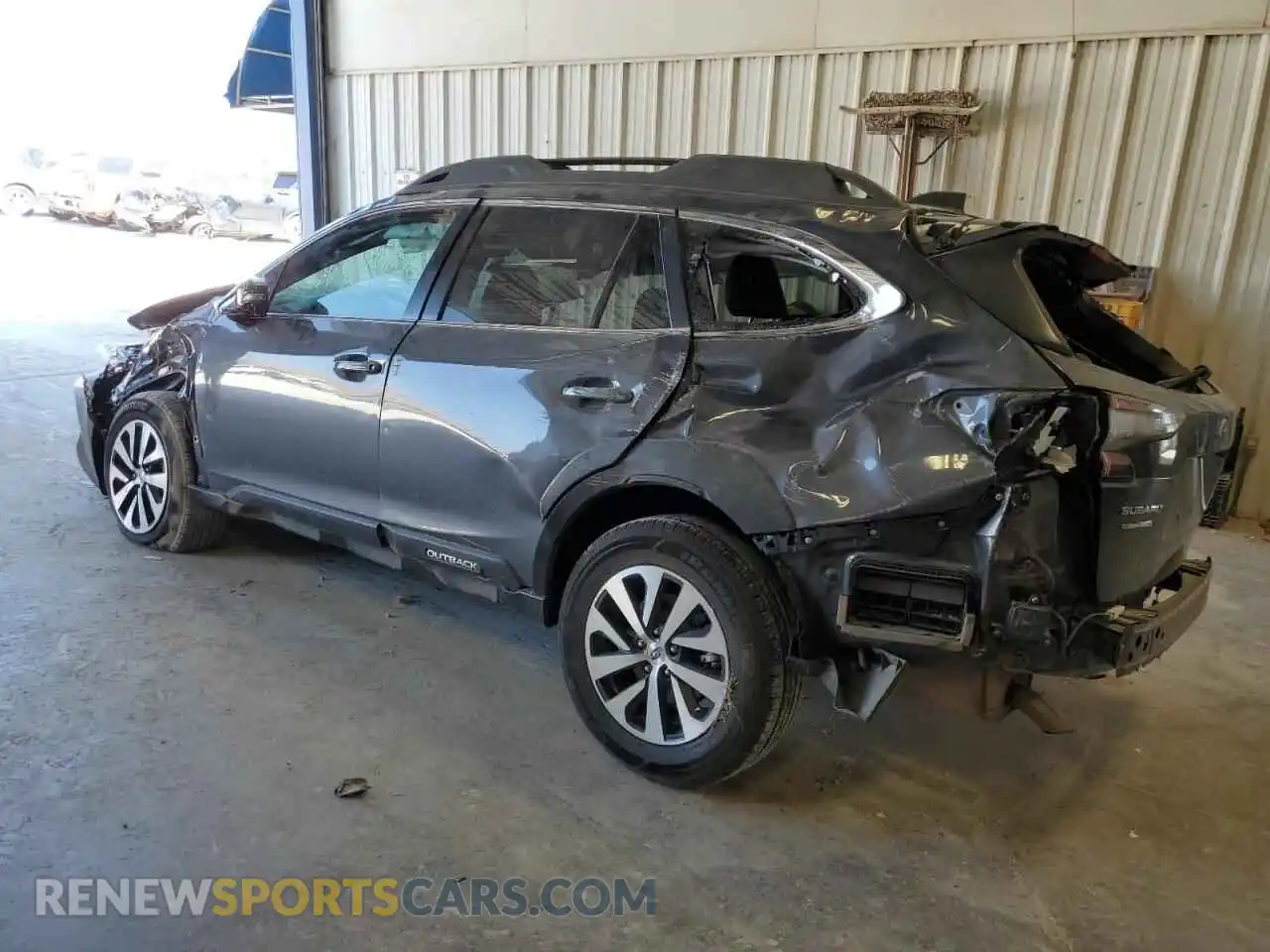 2 Photograph of a damaged car 4S4BTAFCXR3171174 SUBARU OUTBACK 2024