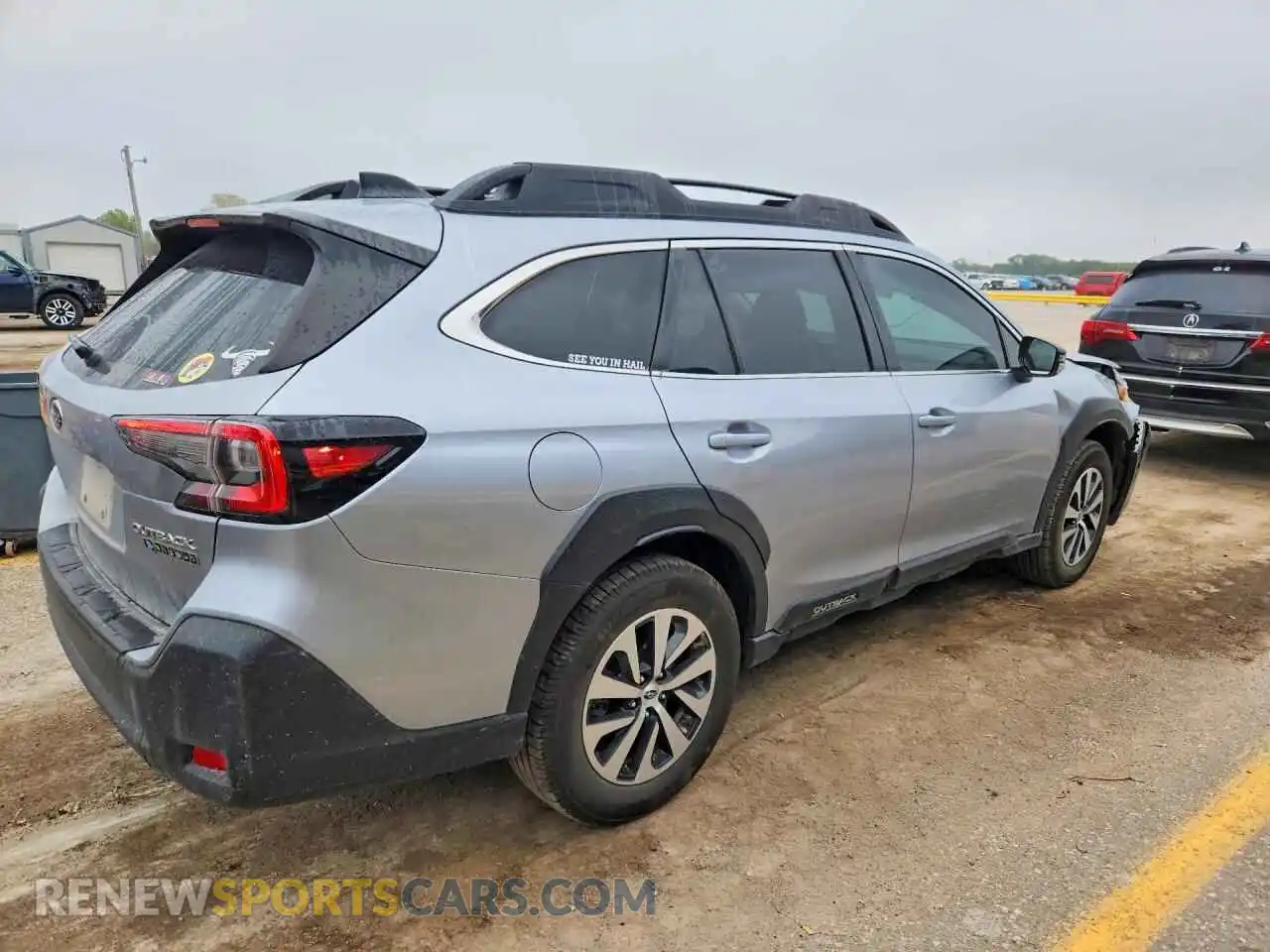 3 Фотография поврежденного автомобиля 4S4BTAFCXR3207574 SUBARU OUTBACK 2024