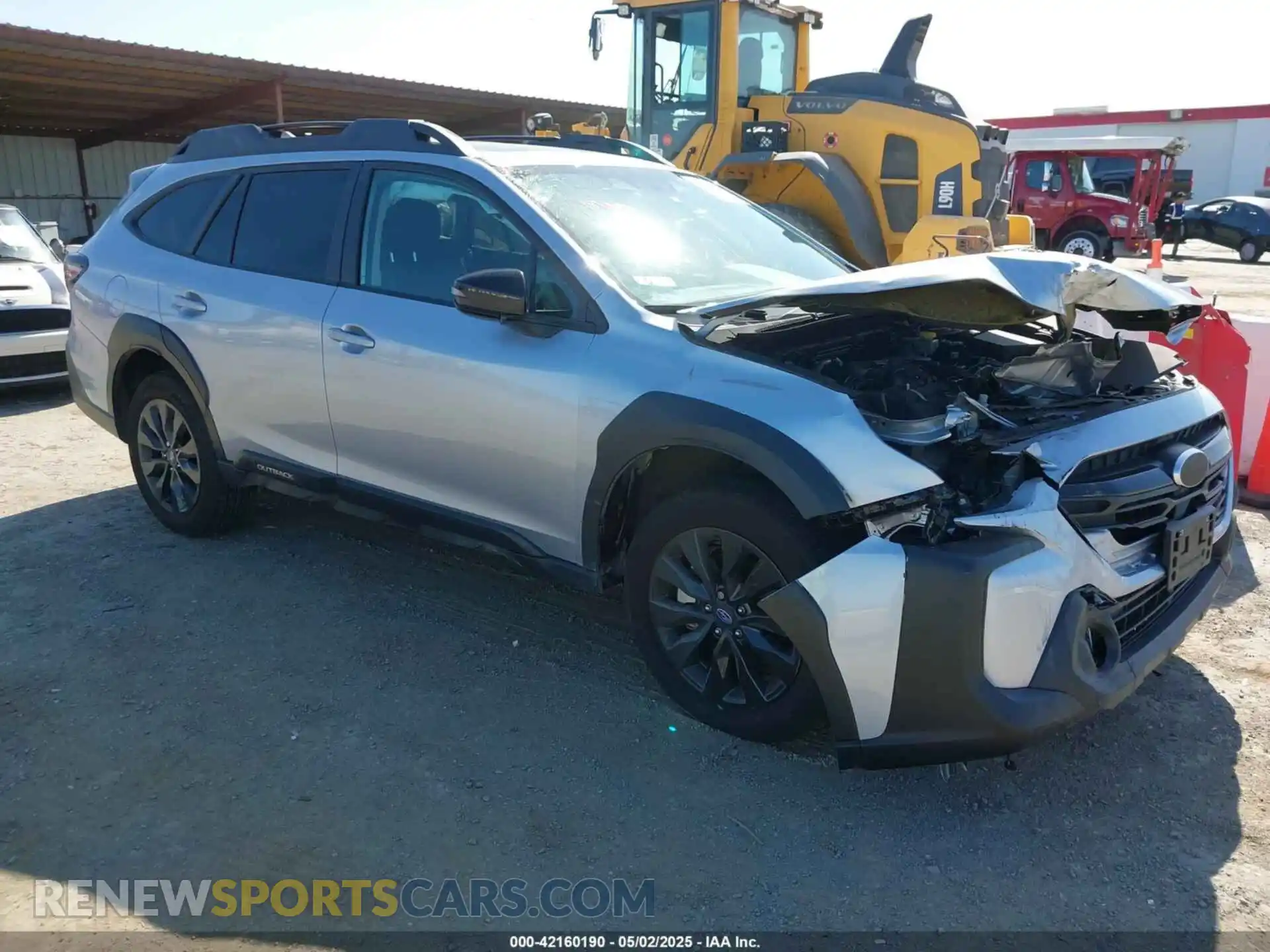 1 Photograph of a damaged car 4S4BTALC0R3234836 SUBARU OUTBACK 2024