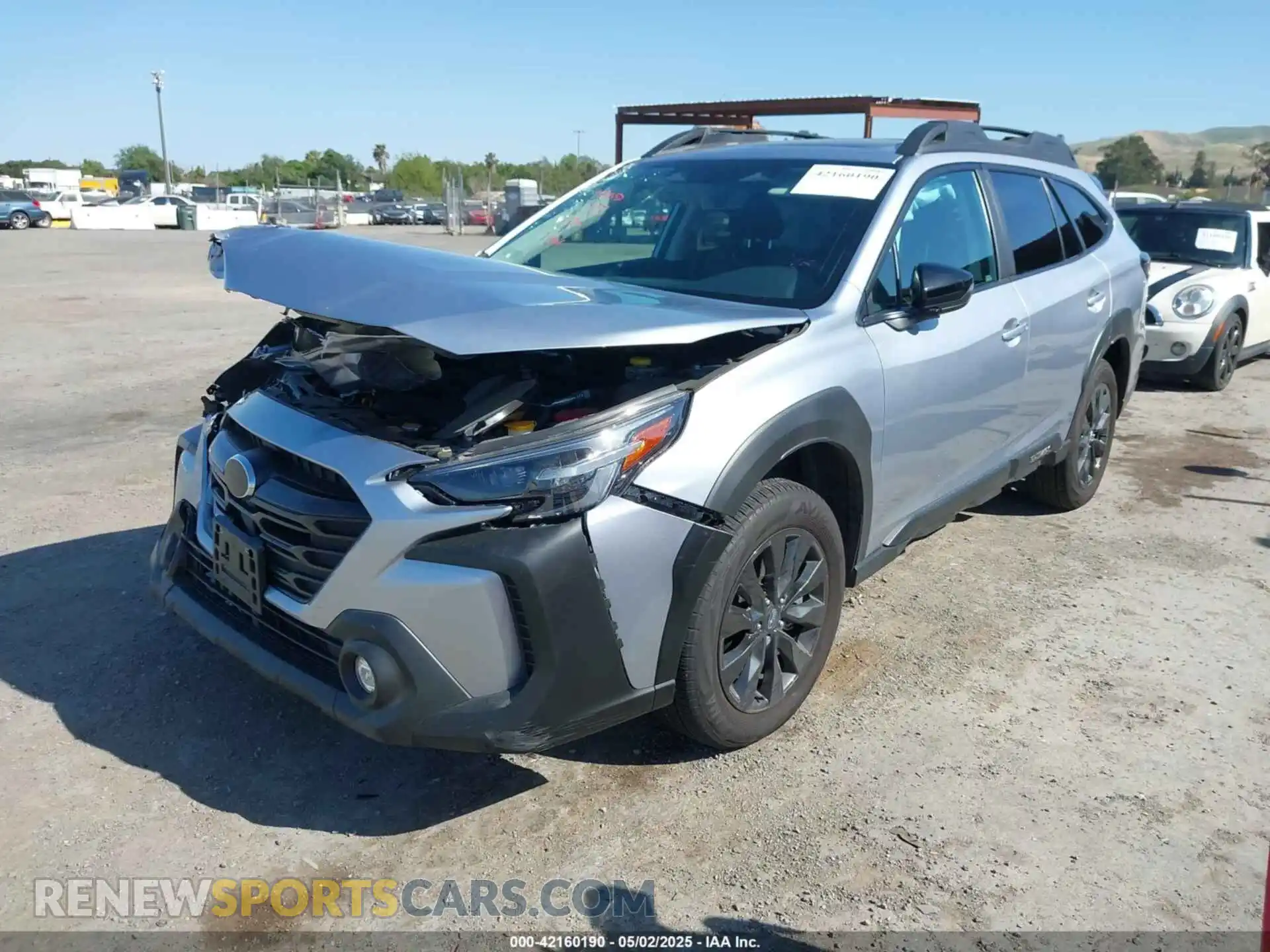 2 Photograph of a damaged car 4S4BTALC0R3234836 SUBARU OUTBACK 2024