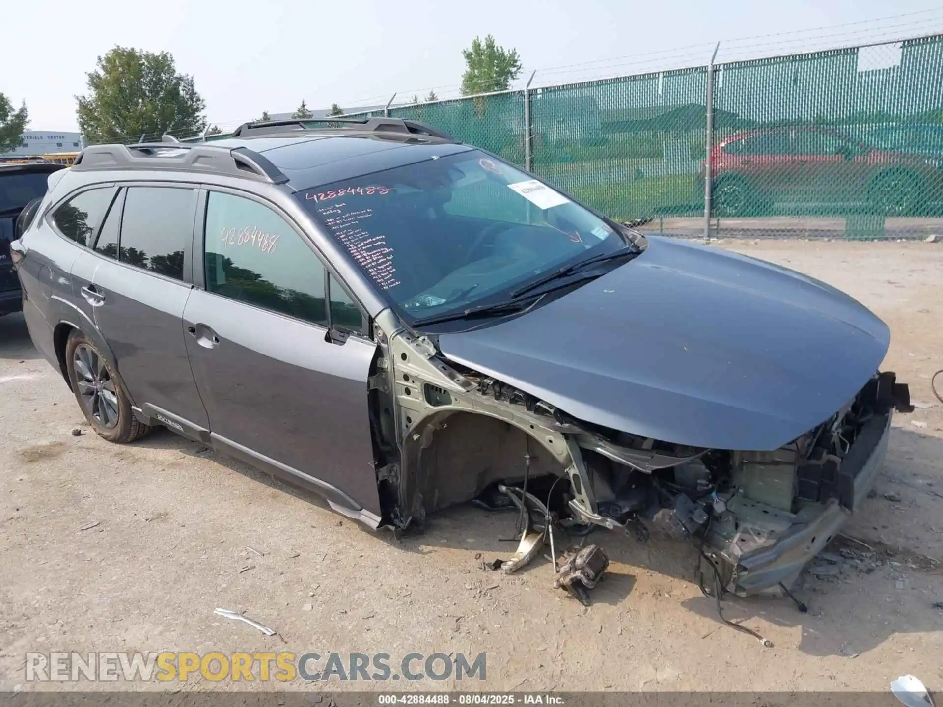 1 Photograph of a damaged car 4S4BTALC1R3148452 SUBARU OUTBACK 2024