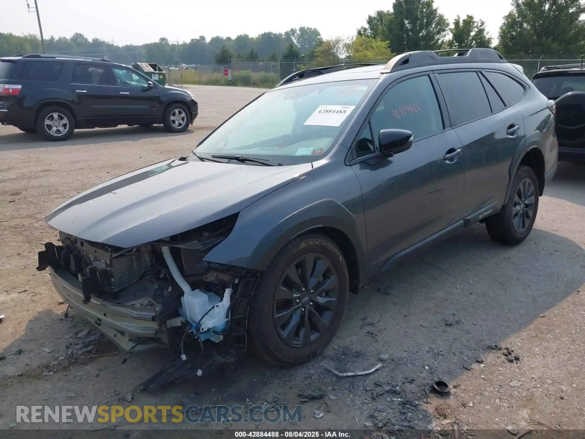 2 Photograph of a damaged car 4S4BTALC1R3148452 SUBARU OUTBACK 2024