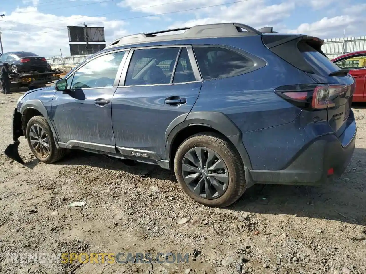 2 Фотография поврежденного автомобиля 4S4BTALC1R3168717 SUBARU OUTBACK 2024