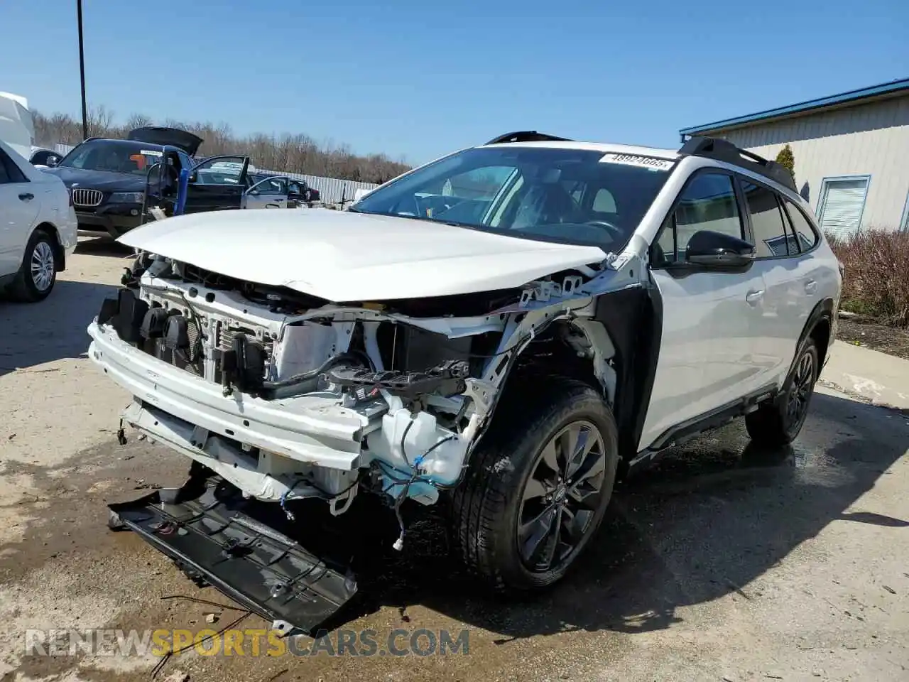 1 Photograph of a damaged car 4S4BTALC1R3205894 SUBARU OUTBACK 2024