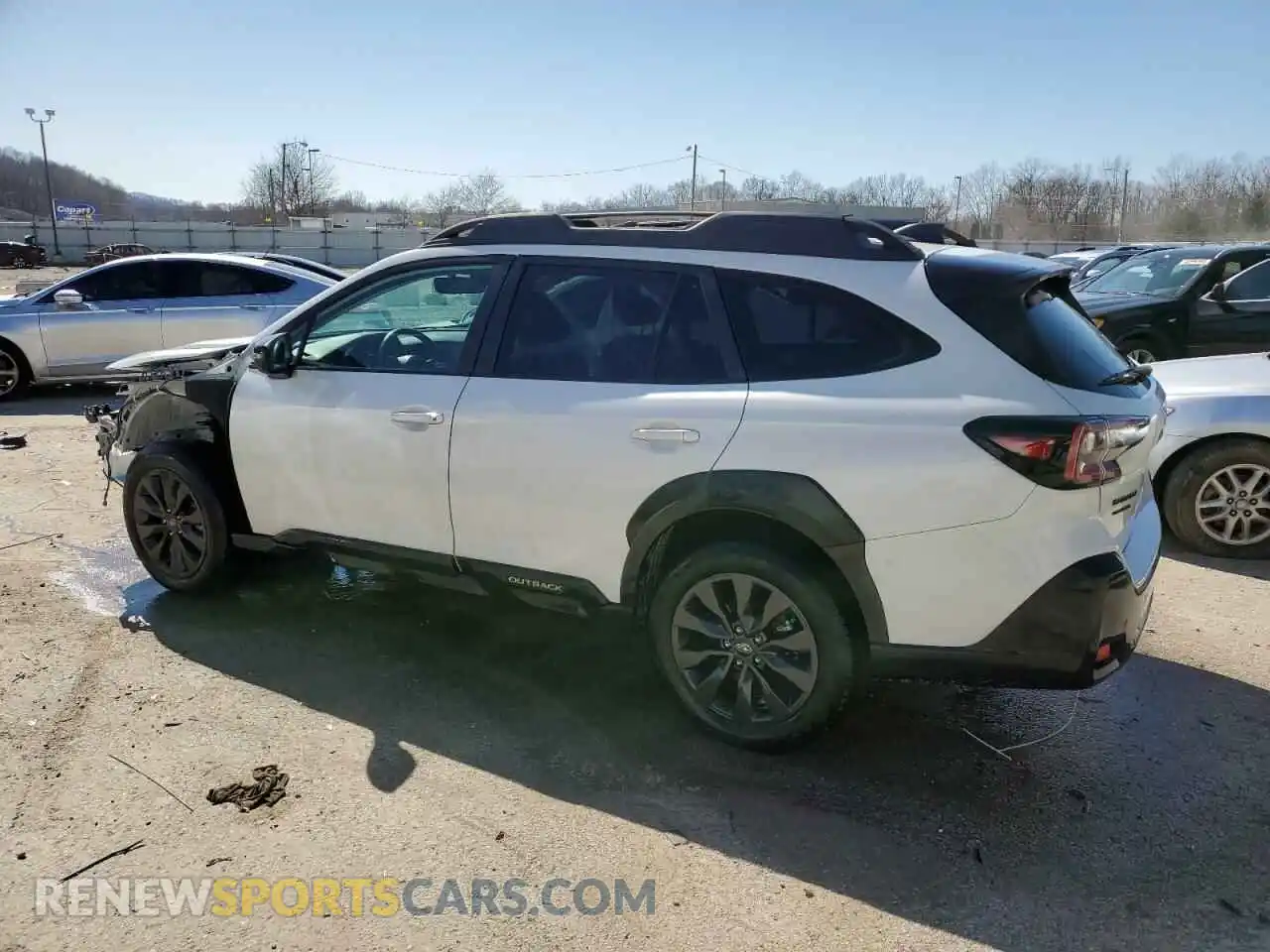 2 Photograph of a damaged car 4S4BTALC1R3205894 SUBARU OUTBACK 2024