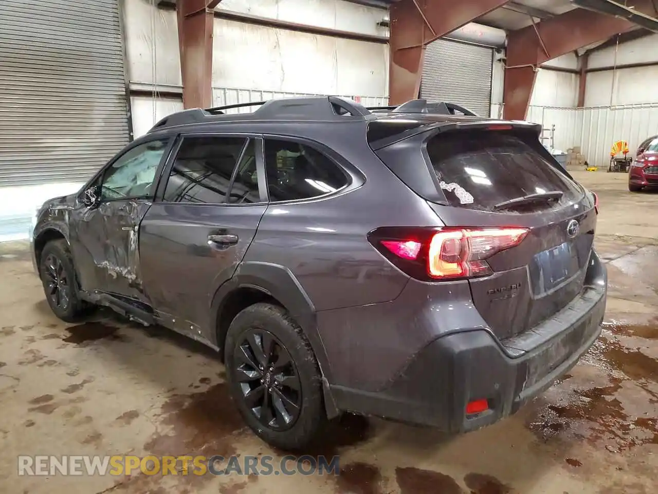2 Photograph of a damaged car 4S4BTALC1R3264928 SUBARU OUTBACK 2024