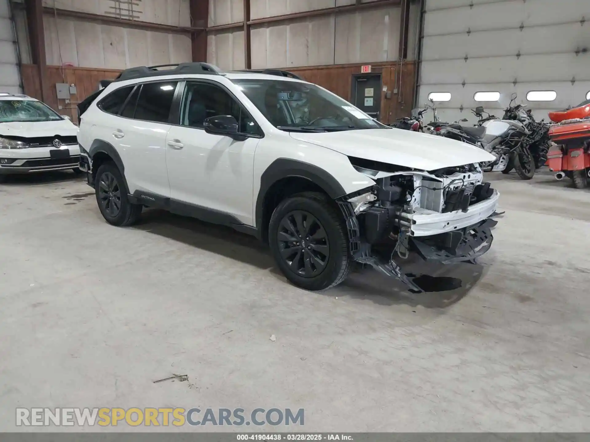 1 Photograph of a damaged car 4S4BTALC2R3129084 SUBARU OUTBACK 2024
