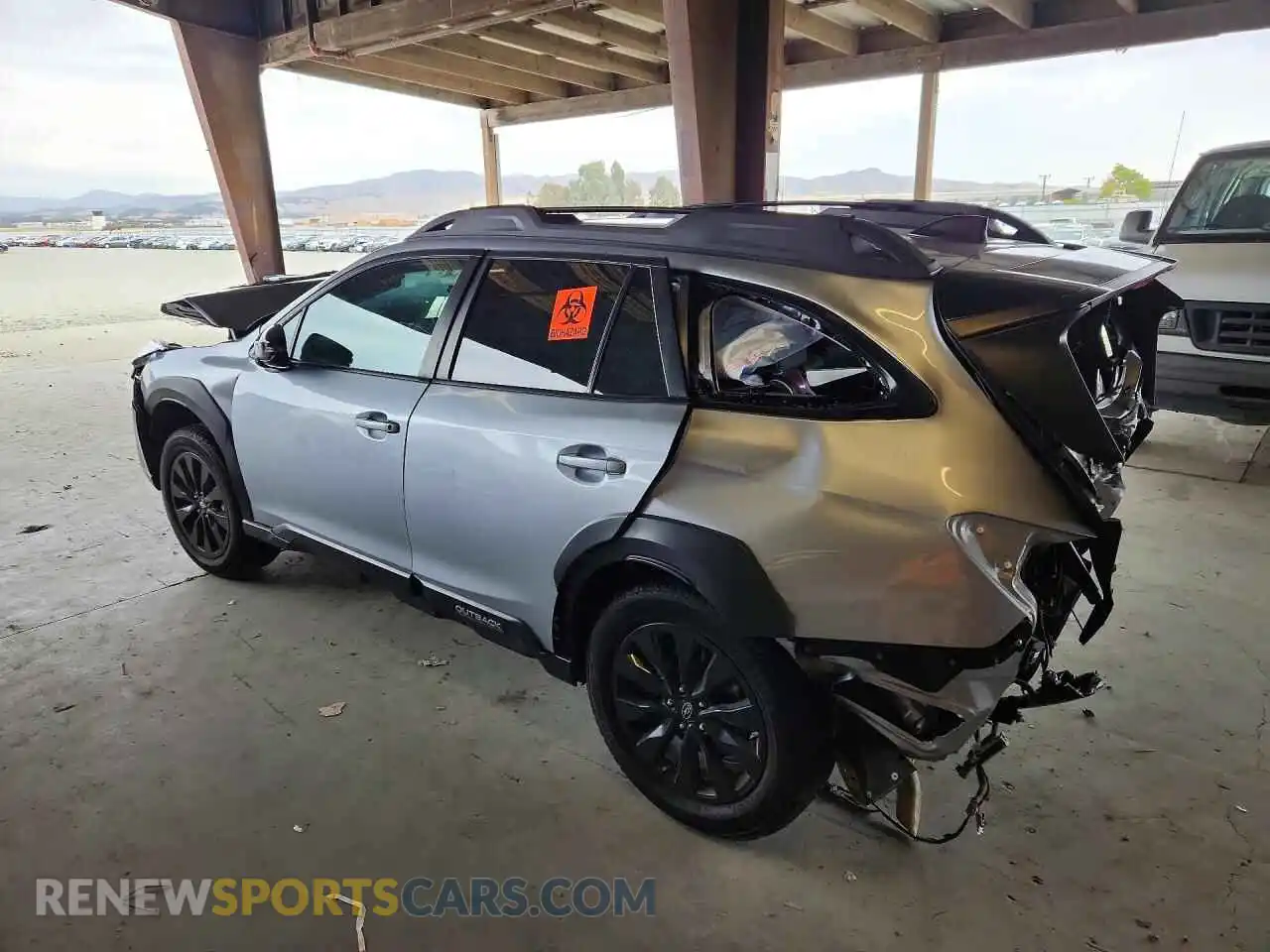 2 Photograph of a damaged car 4S4BTALC2R3197434 SUBARU OUTBACK 2024