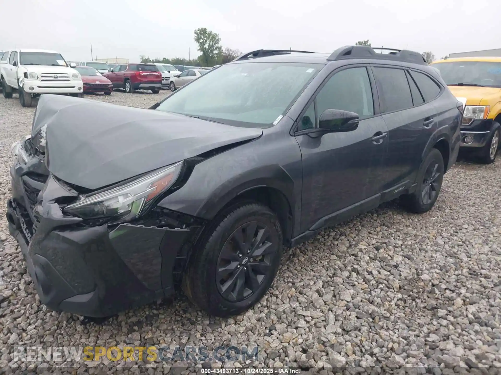 2 Фотография поврежденного автомобиля 4S4BTALC2R3277140 SUBARU OUTBACK 2024