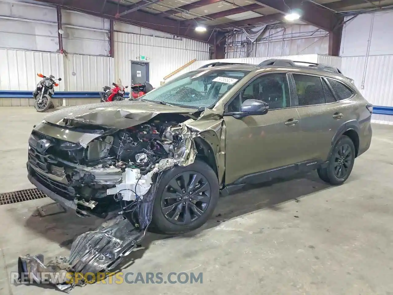 1 Photograph of a damaged car 4S4BTALC3R3159484 SUBARU OUTBACK 2024