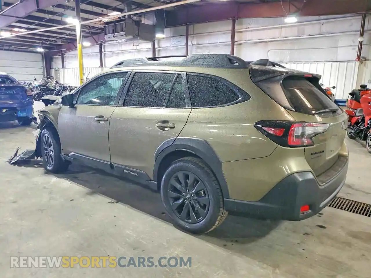 2 Photograph of a damaged car 4S4BTALC3R3159484 SUBARU OUTBACK 2024