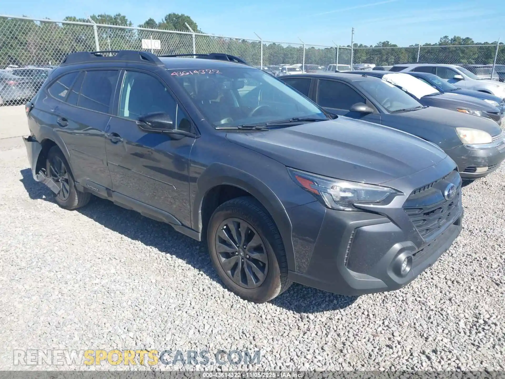 1 Photograph of a damaged car 4S4BTALC4R3123030 SUBARU OUTBACK 2024