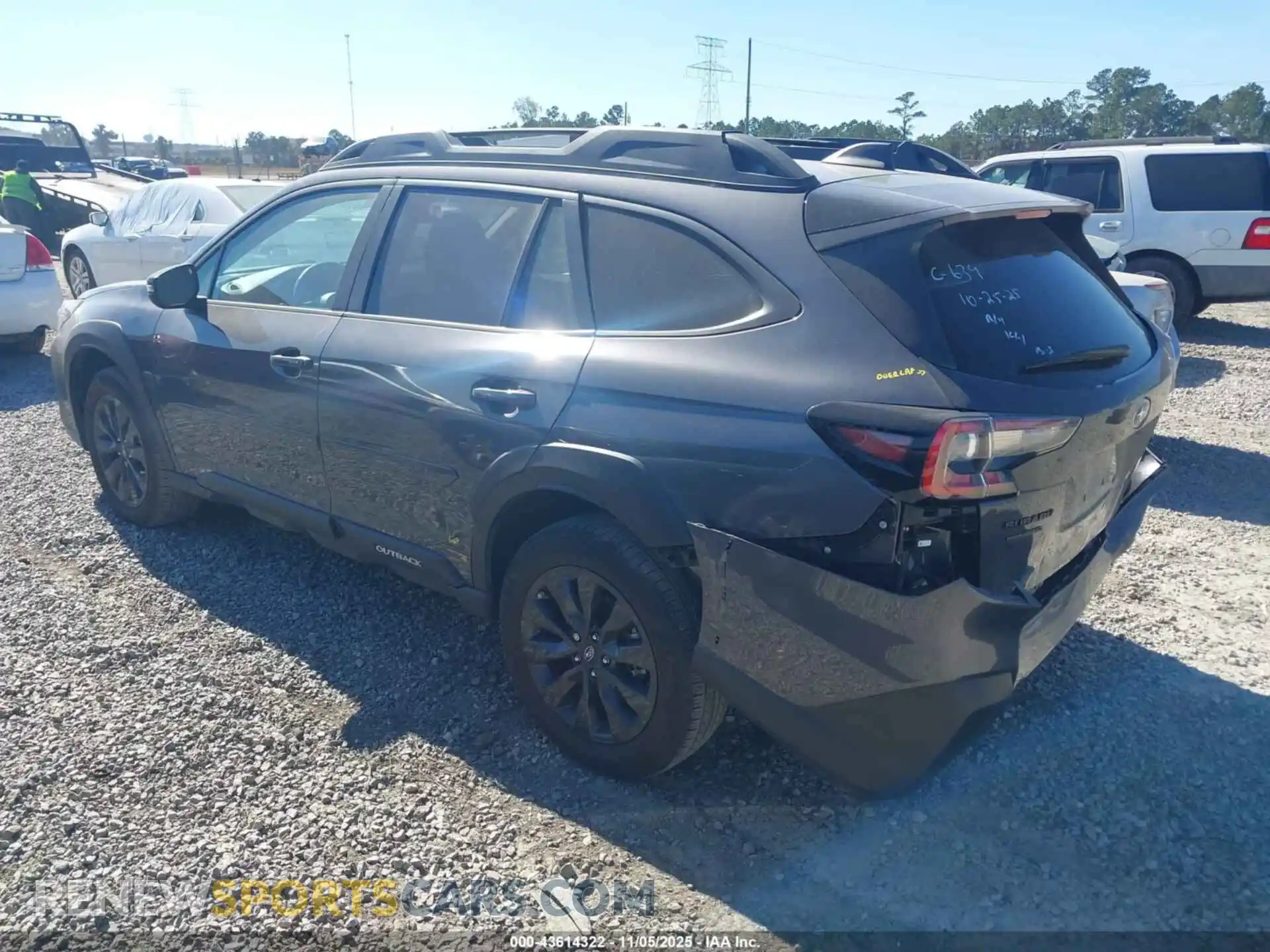 3 Photograph of a damaged car 4S4BTALC4R3123030 SUBARU OUTBACK 2024