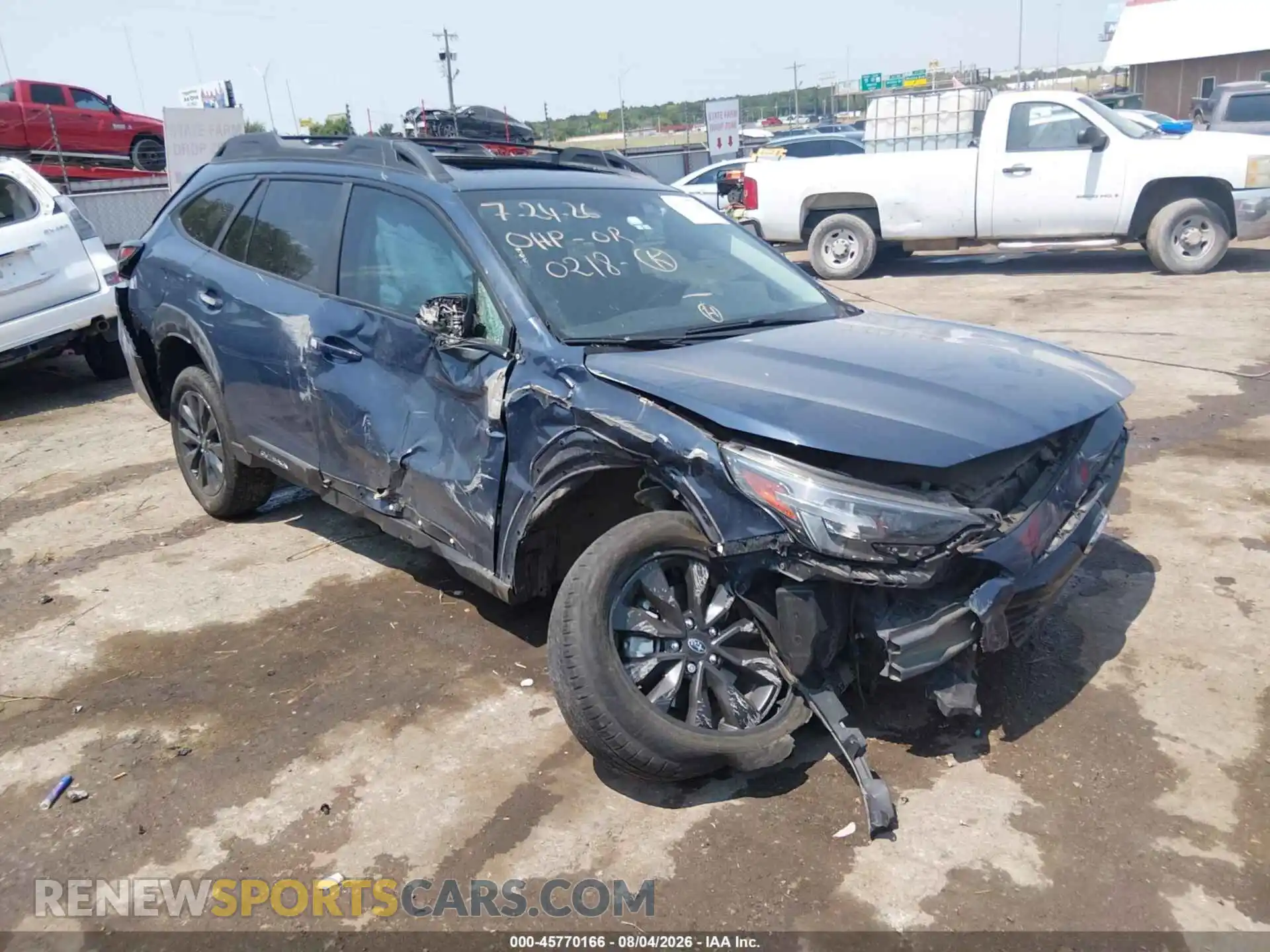 1 Photograph of a damaged car 4S4BTALC4R3170218 SUBARU OUTBACK 2024