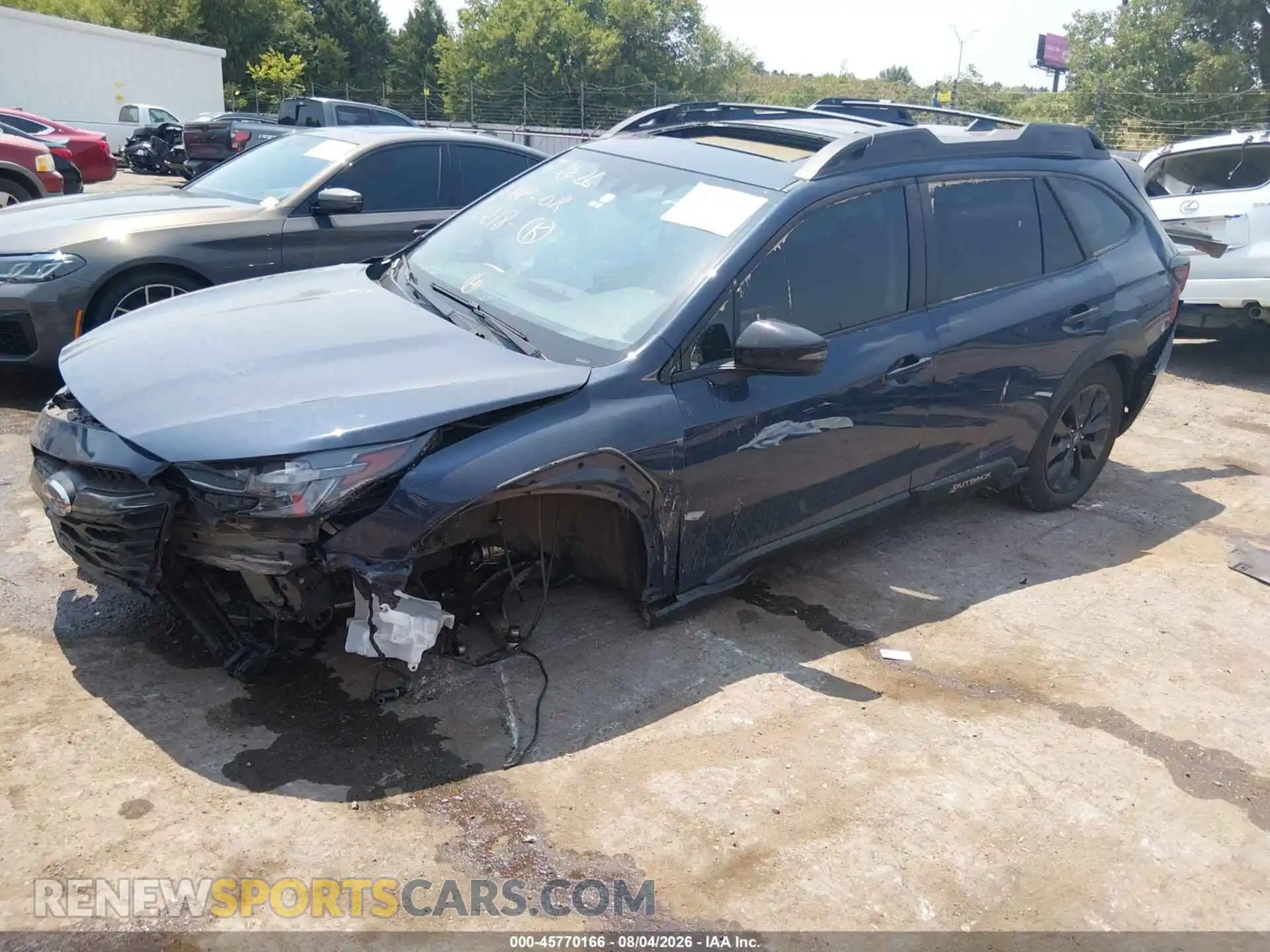 2 Photograph of a damaged car 4S4BTALC4R3170218 SUBARU OUTBACK 2024
