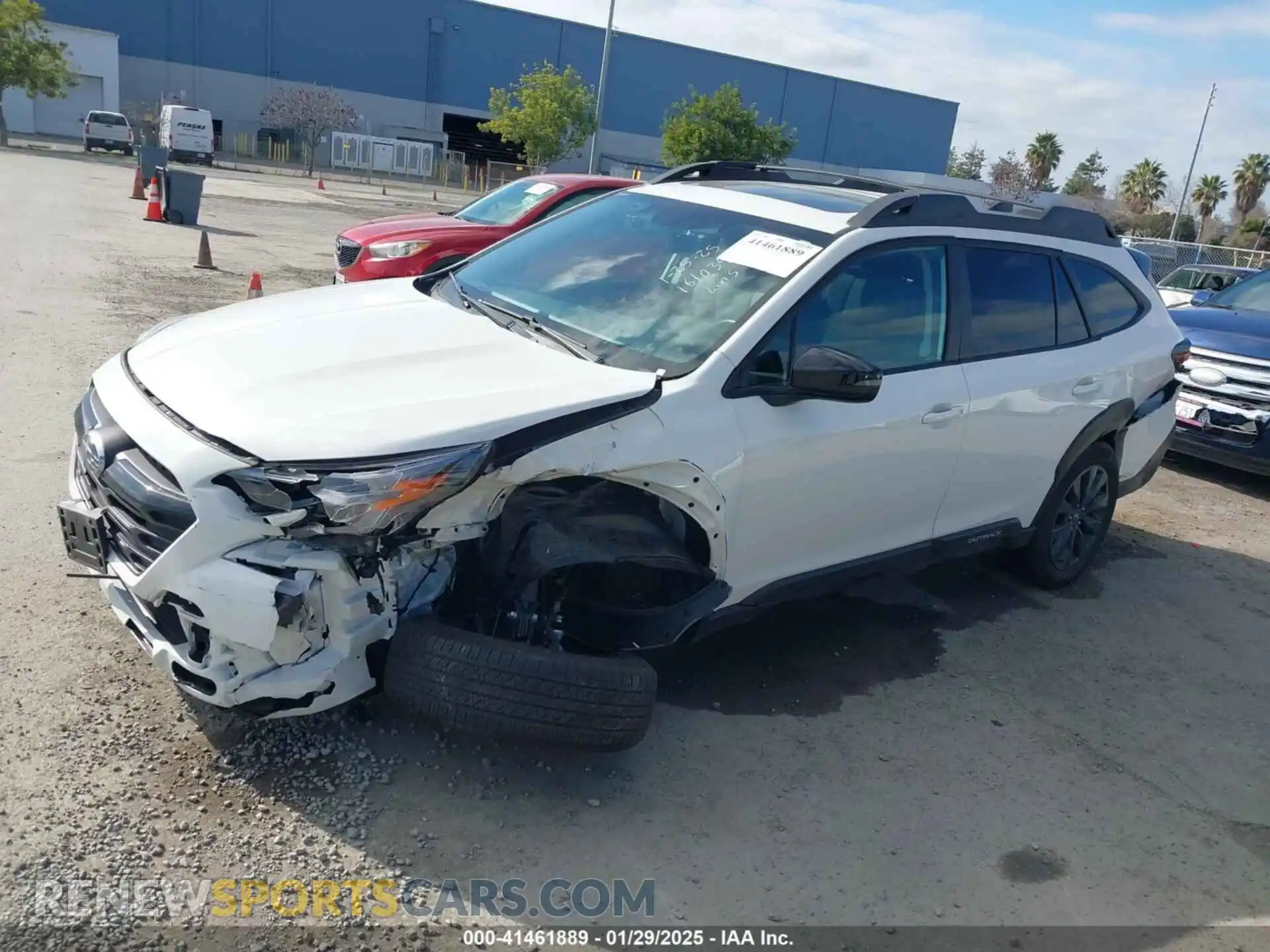 2 Photograph of a damaged car 4S4BTALC7R3136807 SUBARU OUTBACK 2024