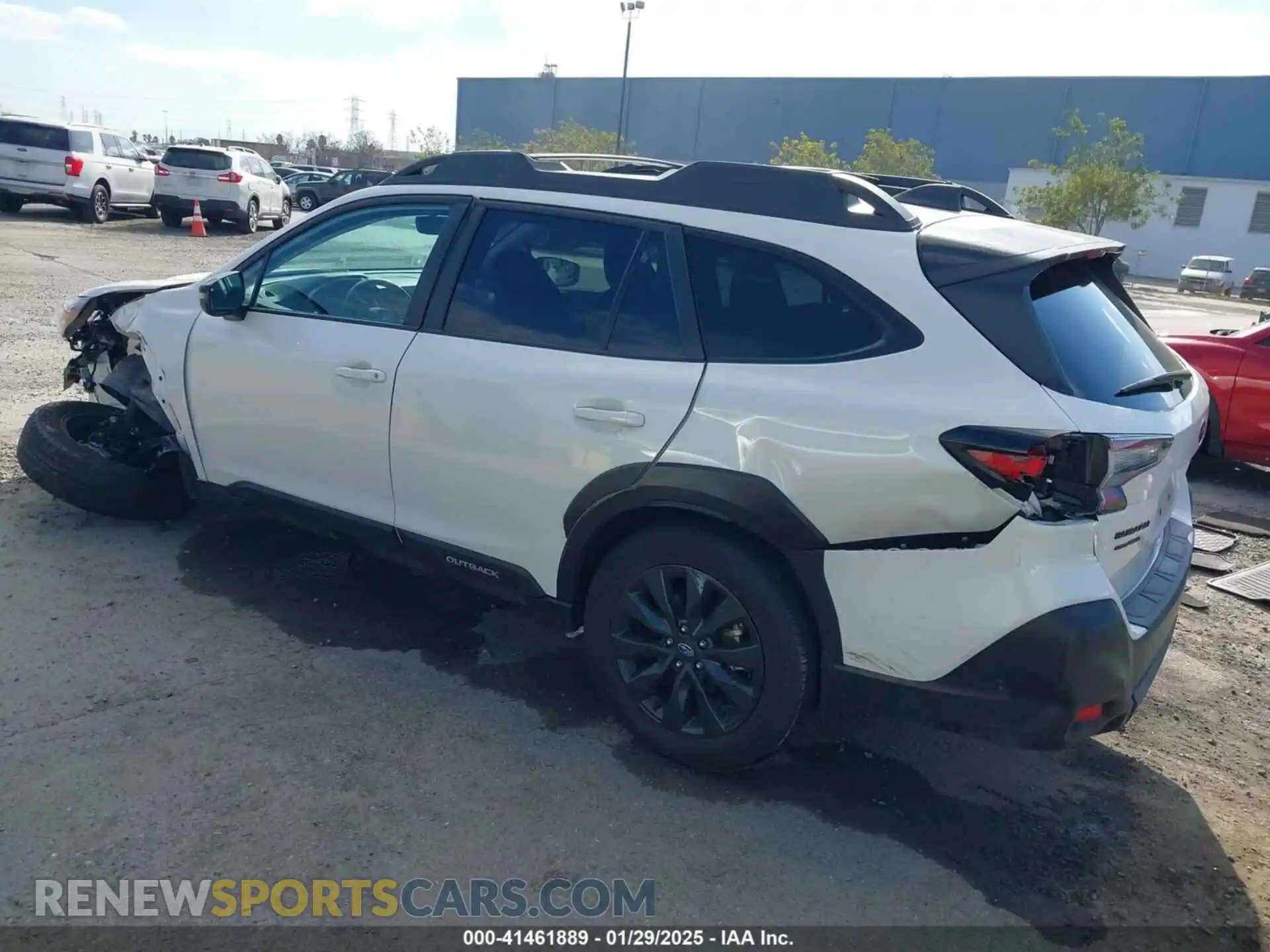 3 Photograph of a damaged car 4S4BTALC7R3136807 SUBARU OUTBACK 2024