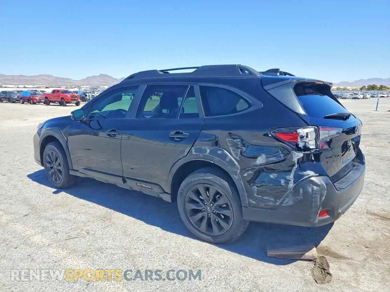 2 Photograph of a damaged car 4S4BTALC7R3184744 SUBARU OUTBACK 2024