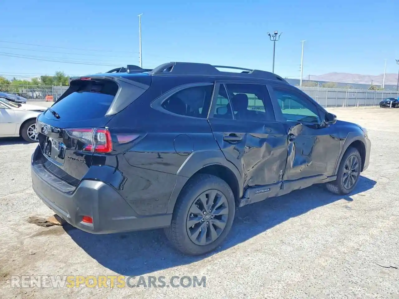 3 Photograph of a damaged car 4S4BTALC7R3184744 SUBARU OUTBACK 2024