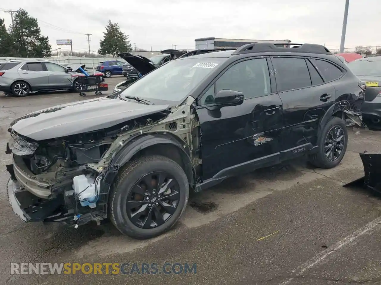 1 Photograph of a damaged car 4S4BTALC8R3148612 SUBARU OUTBACK 2024