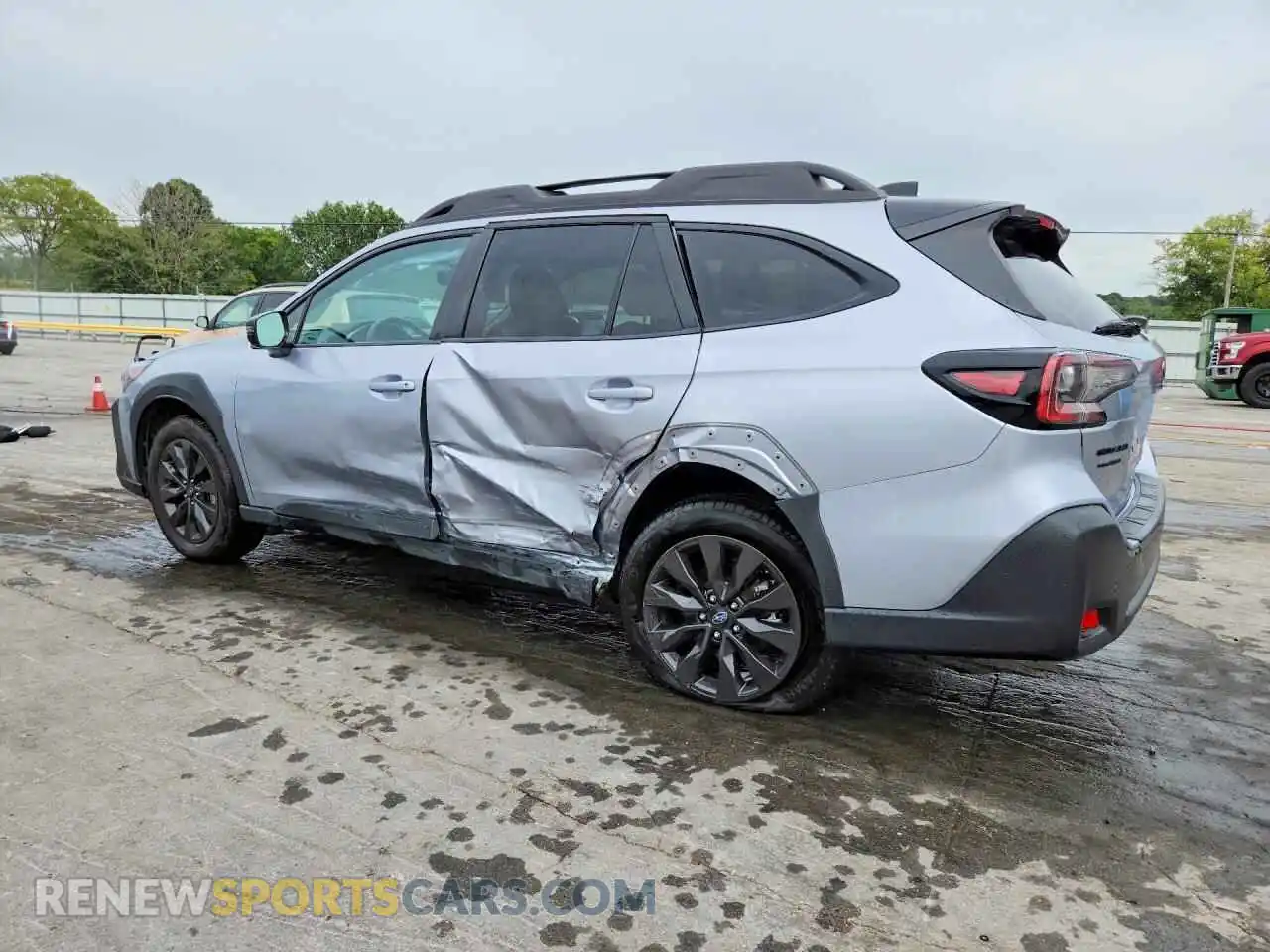 2 Photograph of a damaged car 4S4BTALC9R3126683 SUBARU OUTBACK 2024