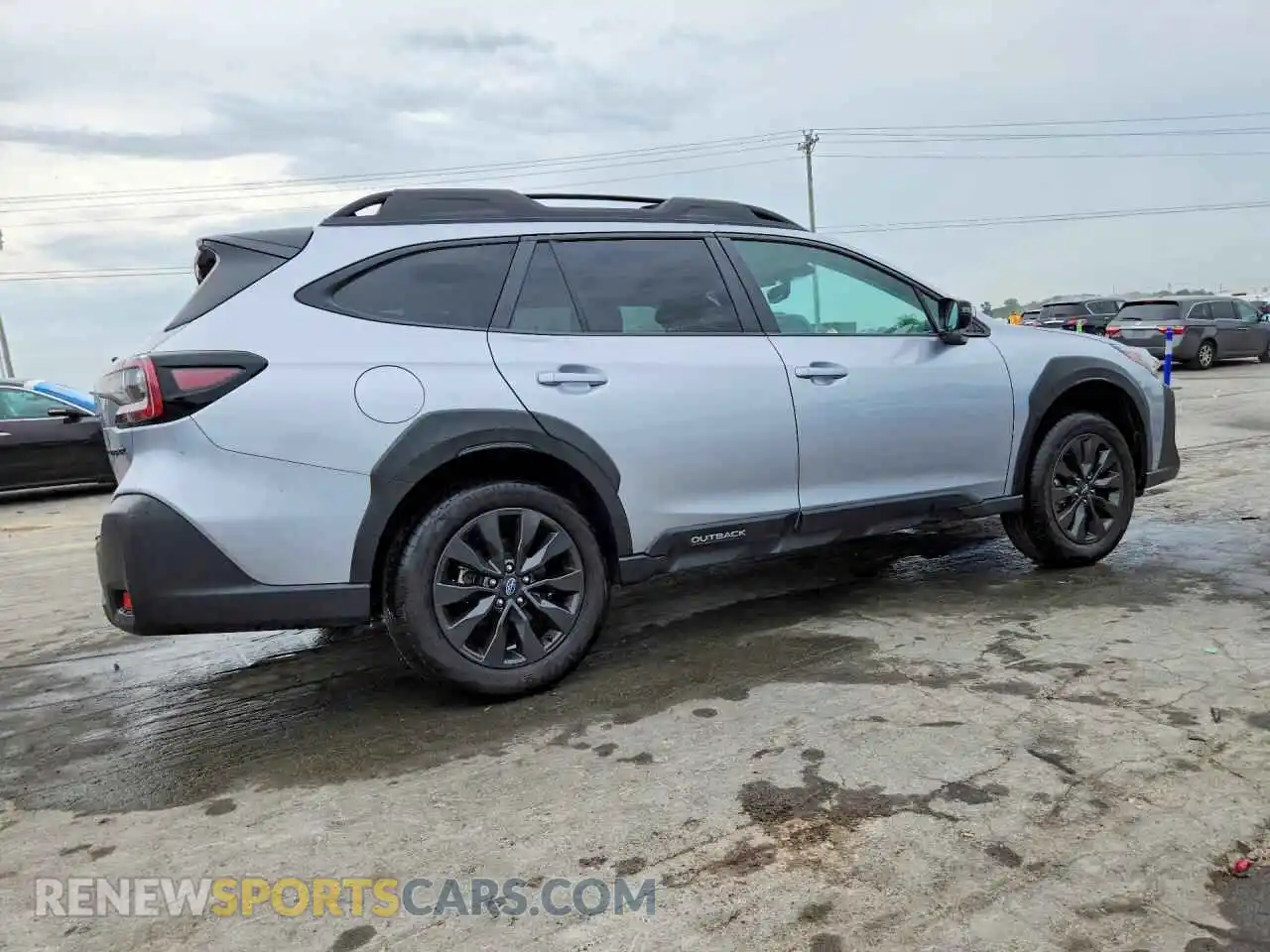 3 Photograph of a damaged car 4S4BTALC9R3126683 SUBARU OUTBACK 2024