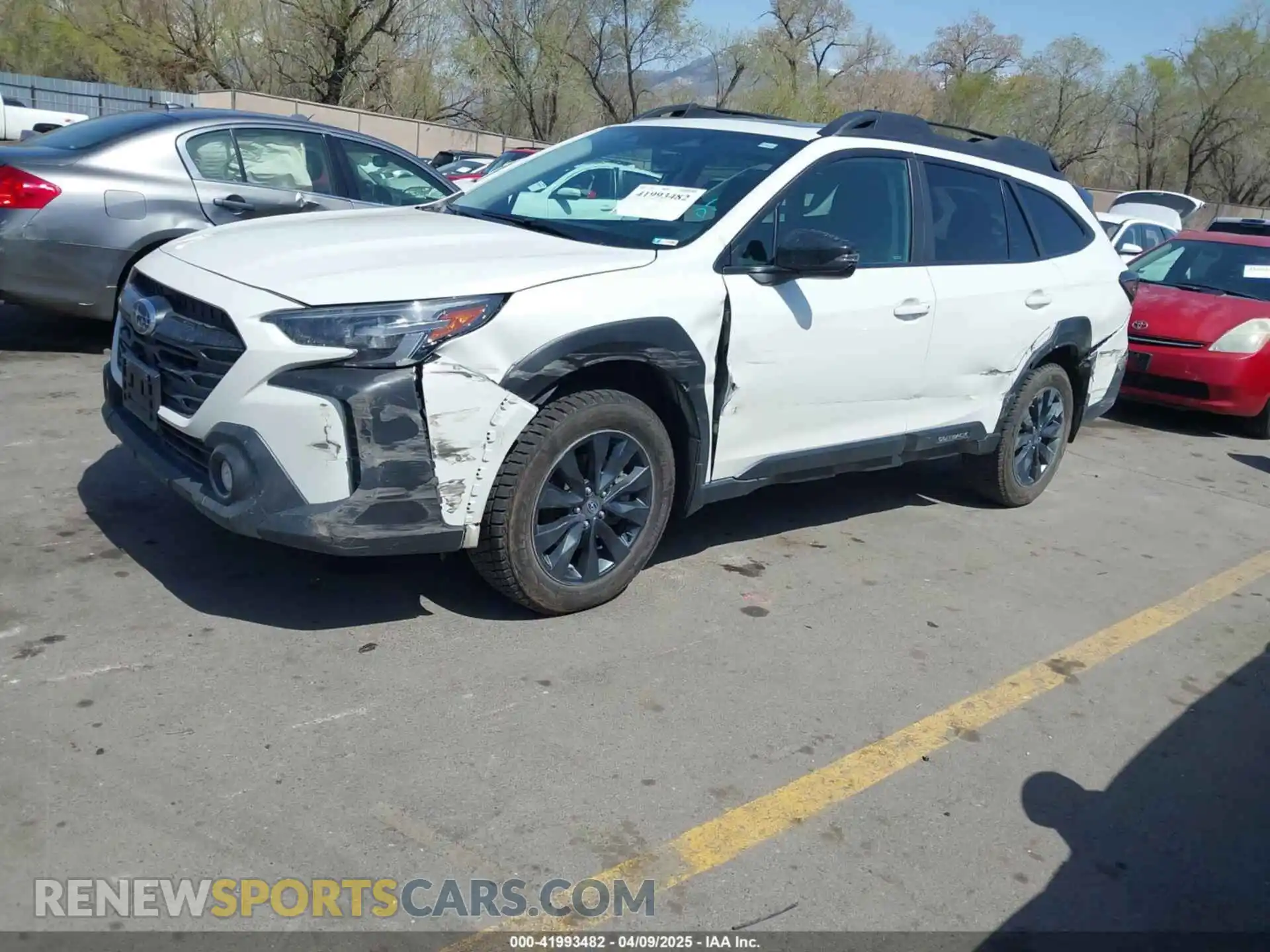 2 Photograph of a damaged car 4S4BTALC9R3137649 SUBARU OUTBACK 2024