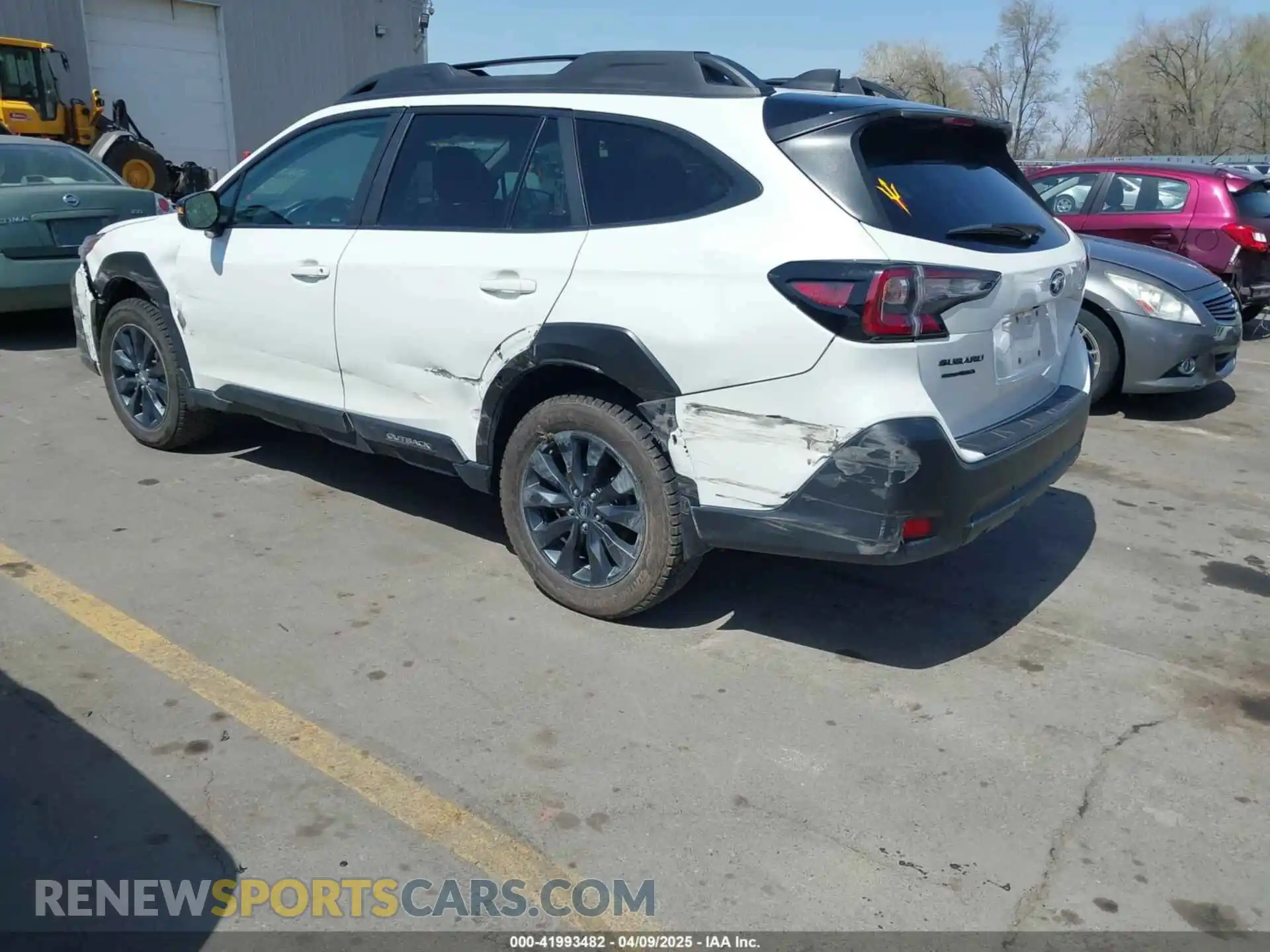 3 Photograph of a damaged car 4S4BTALC9R3137649 SUBARU OUTBACK 2024