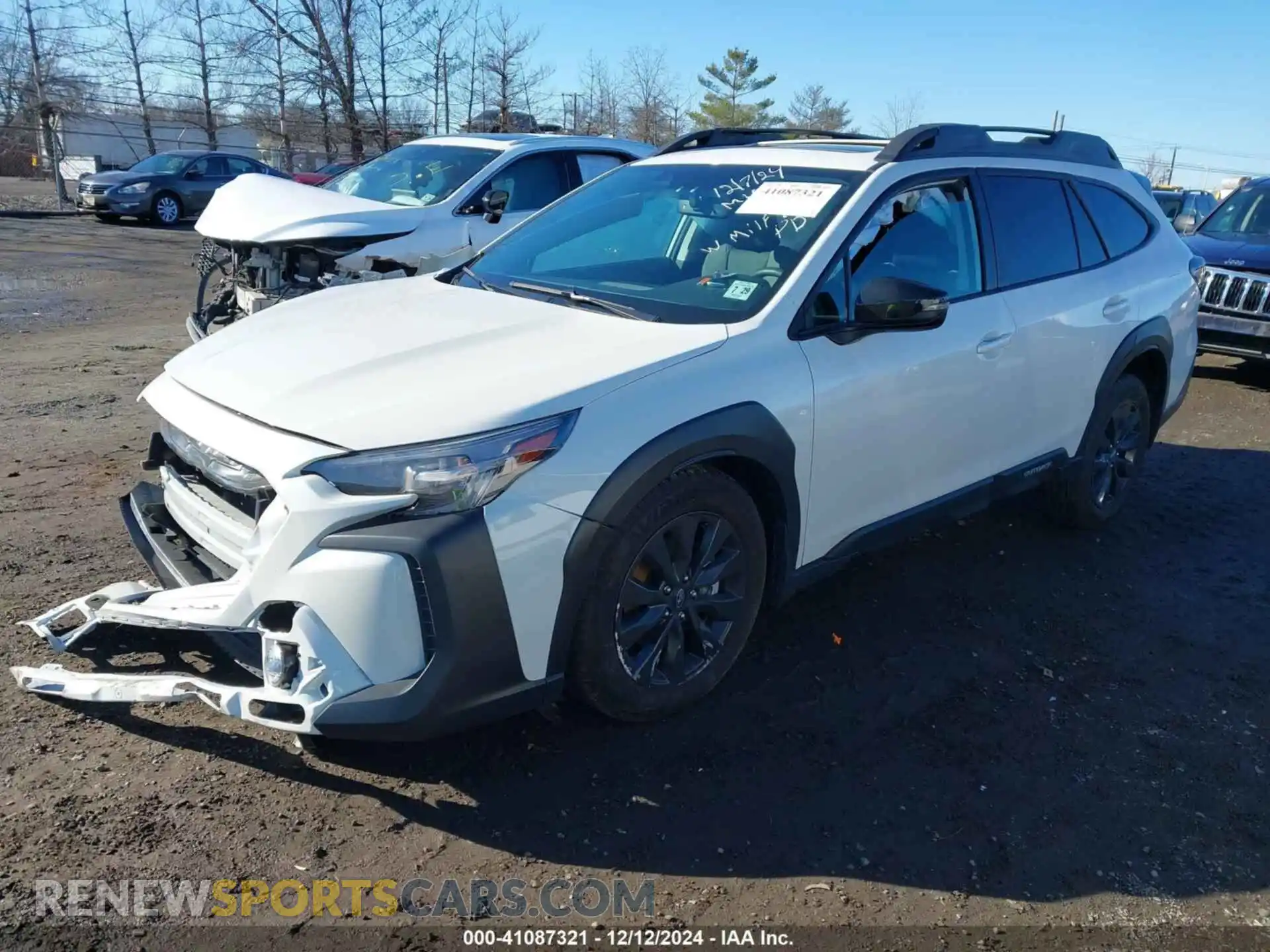 2 Photograph of a damaged car 4S4BTALC9R3297644 SUBARU OUTBACK 2024