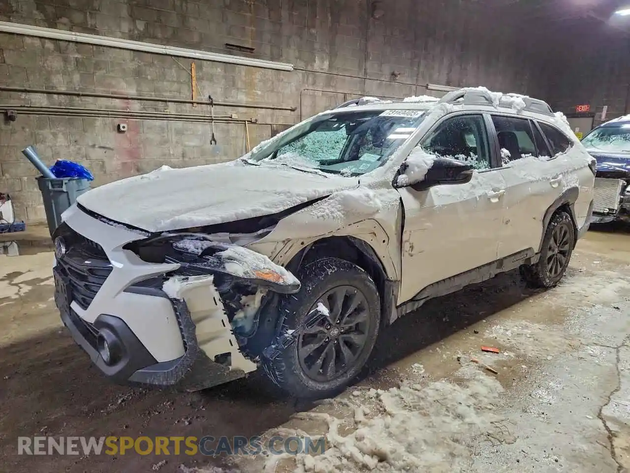 1 Photograph of a damaged car 4S4BTALCXR3115997 SUBARU OUTBACK 2024