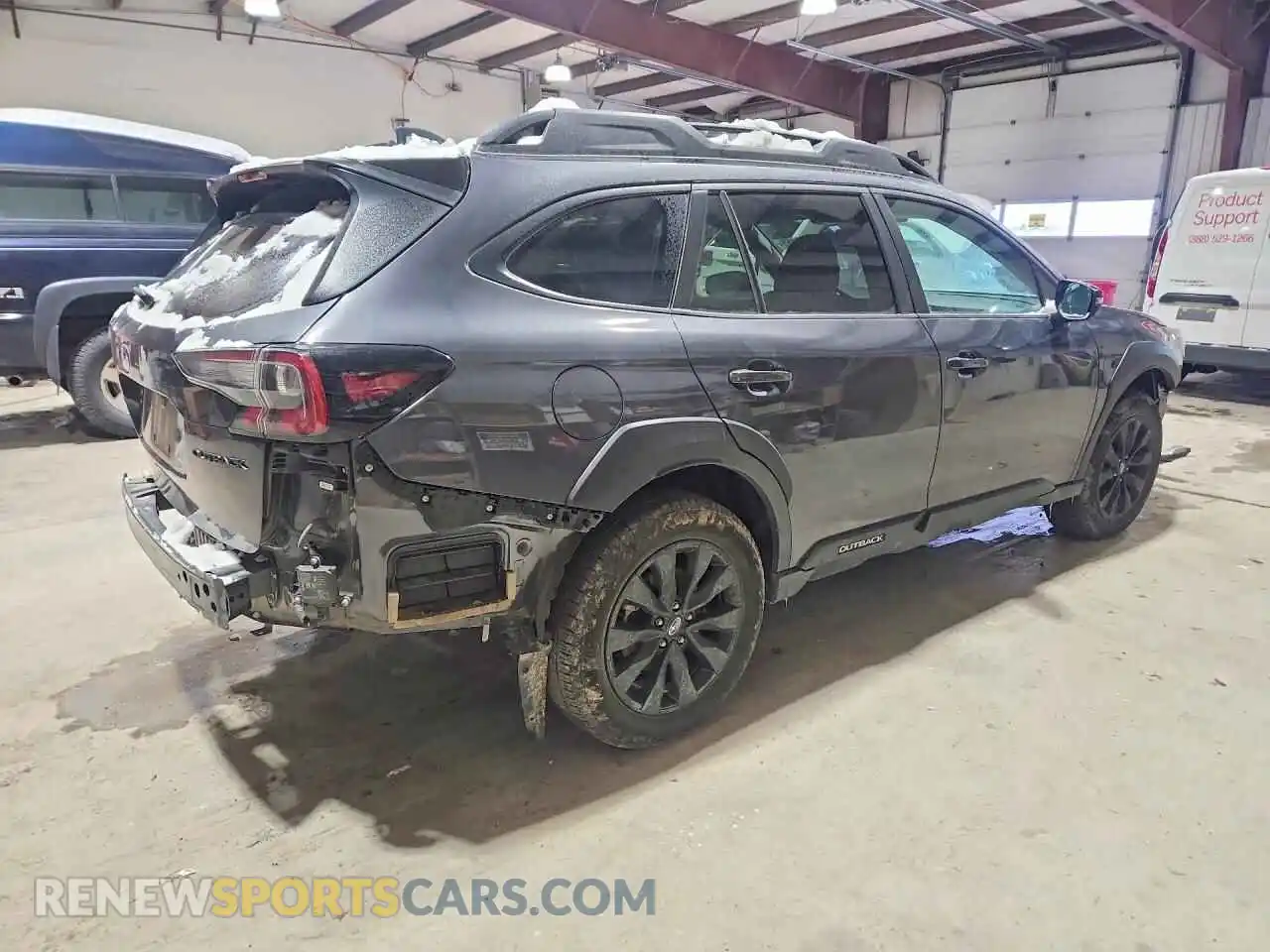 3 Photograph of a damaged car 4S4BTALCXR3151026 SUBARU OUTBACK 2024