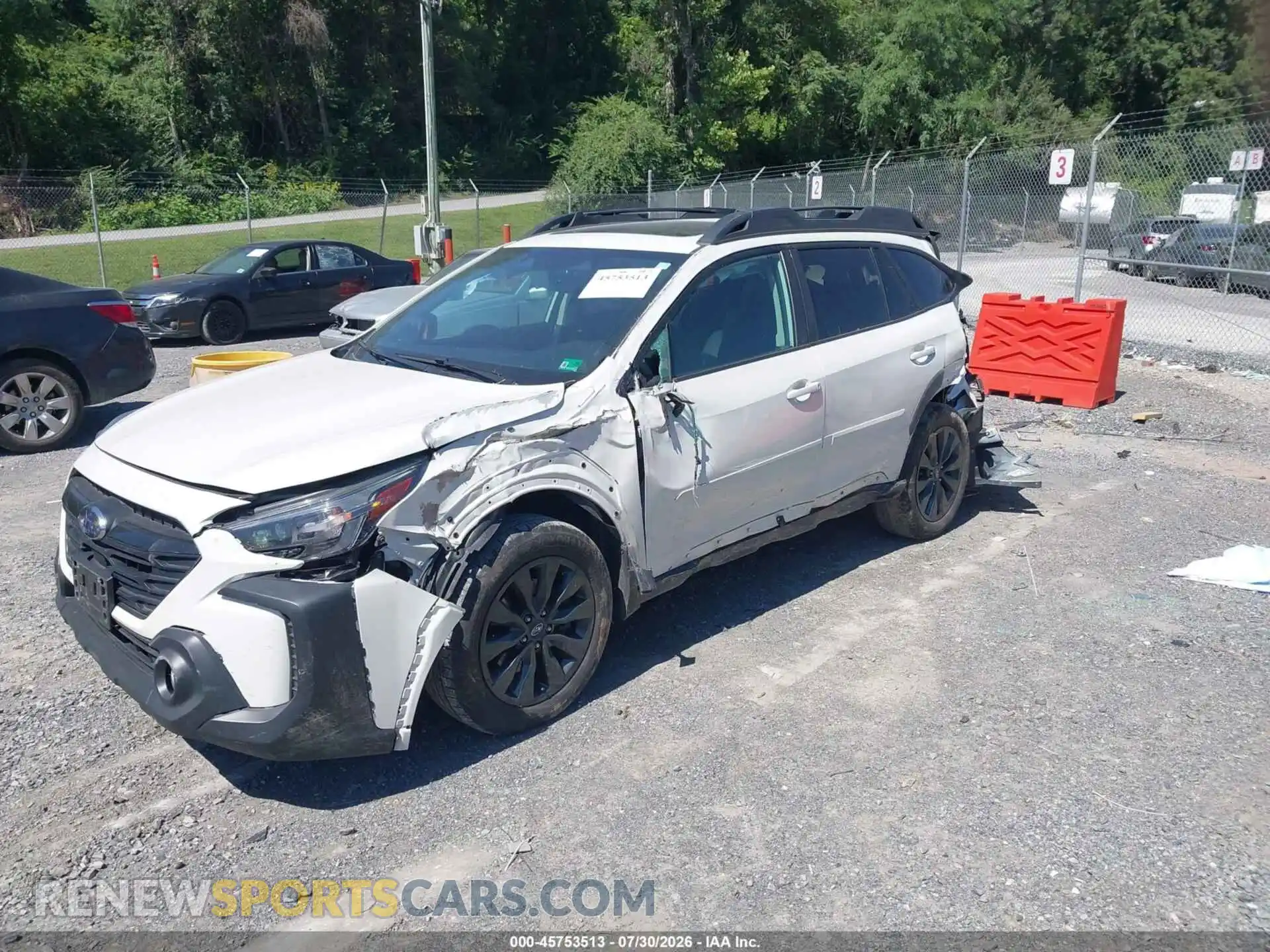 2 Photograph of a damaged car 4S4BTALCXR3160289 SUBARU OUTBACK 2024