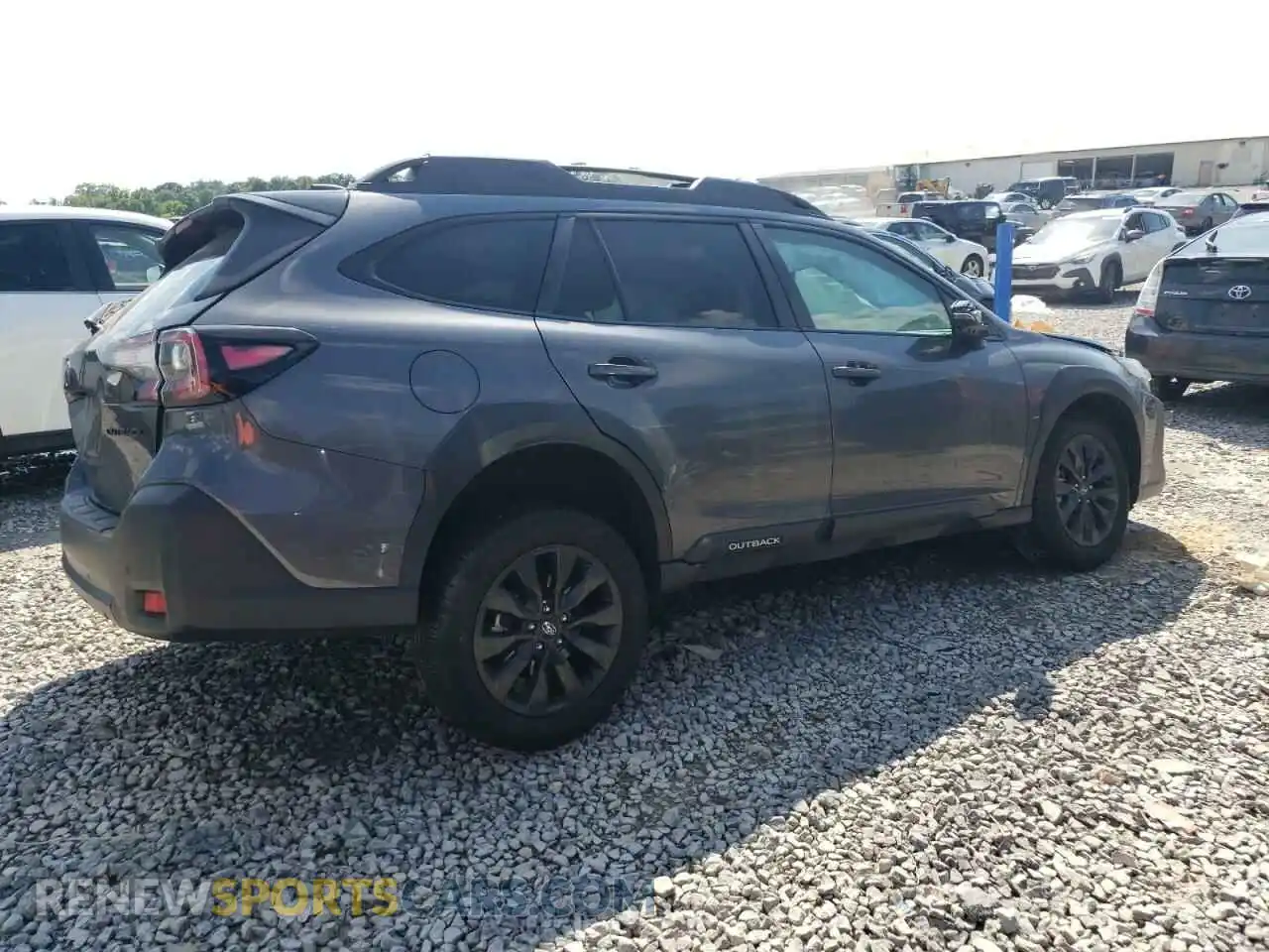 3 Photograph of a damaged car 4S4BTALCXR3253779 SUBARU OUTBACK 2024