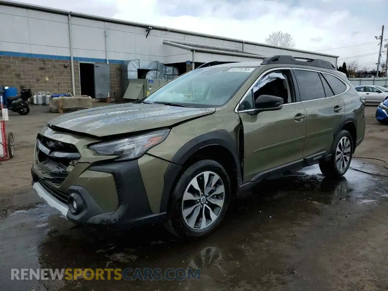 1 Photograph of a damaged car 4S4BTAMC1R3234746 SUBARU OUTBACK 2024