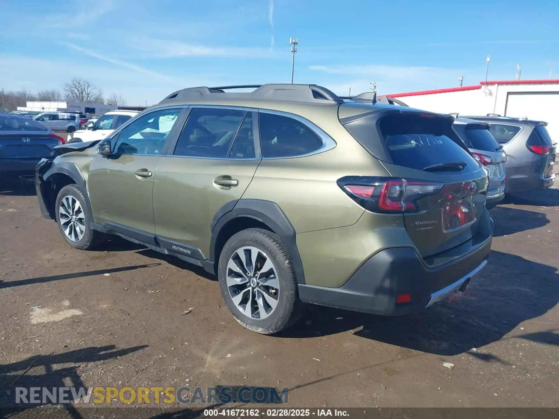 3 Photograph of a damaged car 4S4BTAMCXR3277112 SUBARU OUTBACK 2024