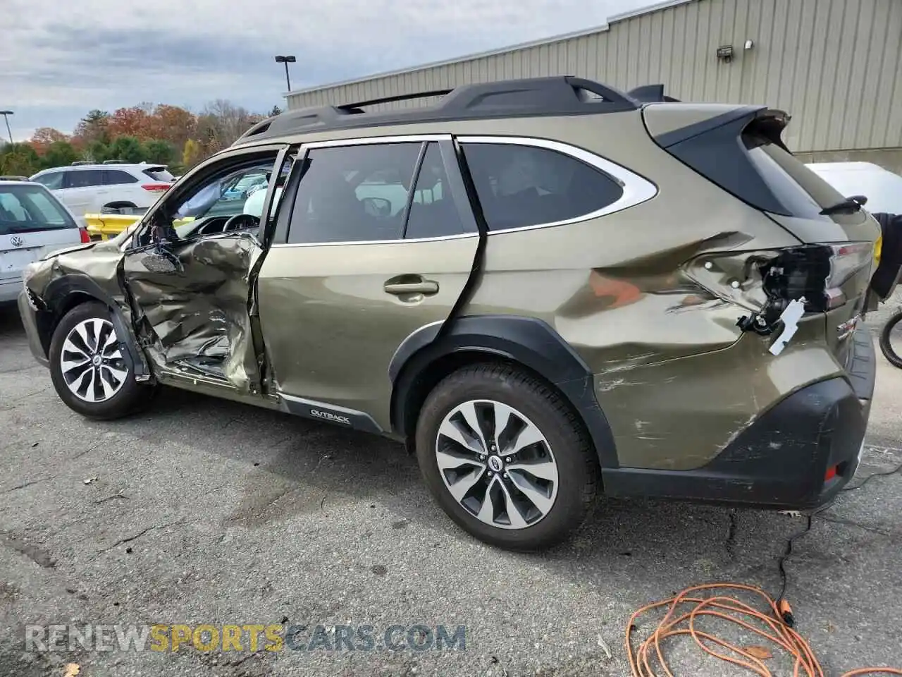 2 Photograph of a damaged car 4S4BTANC0R3212929 SUBARU OUTBACK 2024