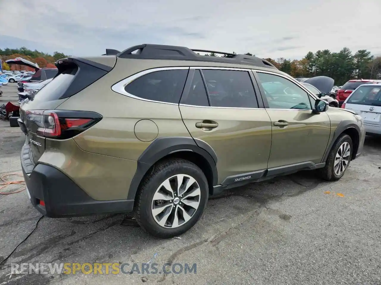 3 Photograph of a damaged car 4S4BTANC0R3212929 SUBARU OUTBACK 2024