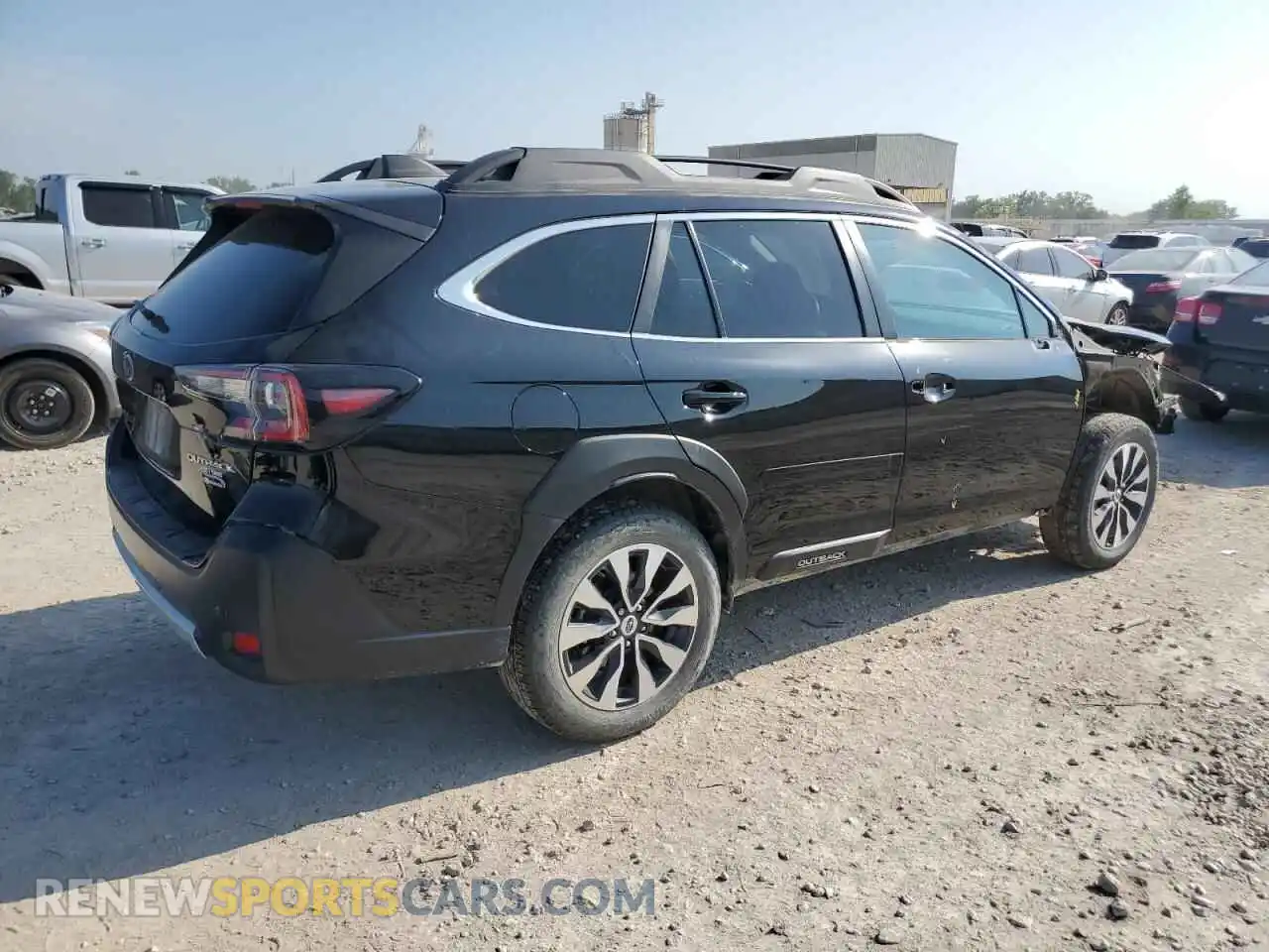 3 Photograph of a damaged car 4S4BTANC1R3192674 SUBARU OUTBACK 2024