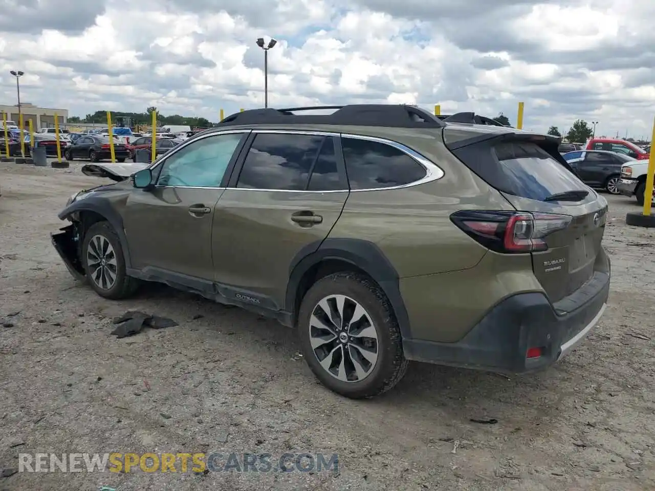 2 Photograph of a damaged car 4S4BTANC1R3219856 SUBARU OUTBACK 2024