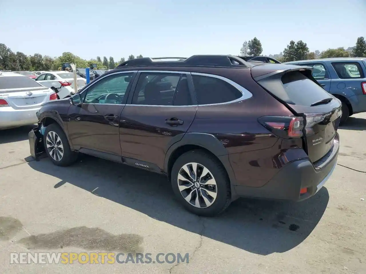 2 Photograph of a damaged car 4S4BTANC1R3252632 SUBARU OUTBACK 2024